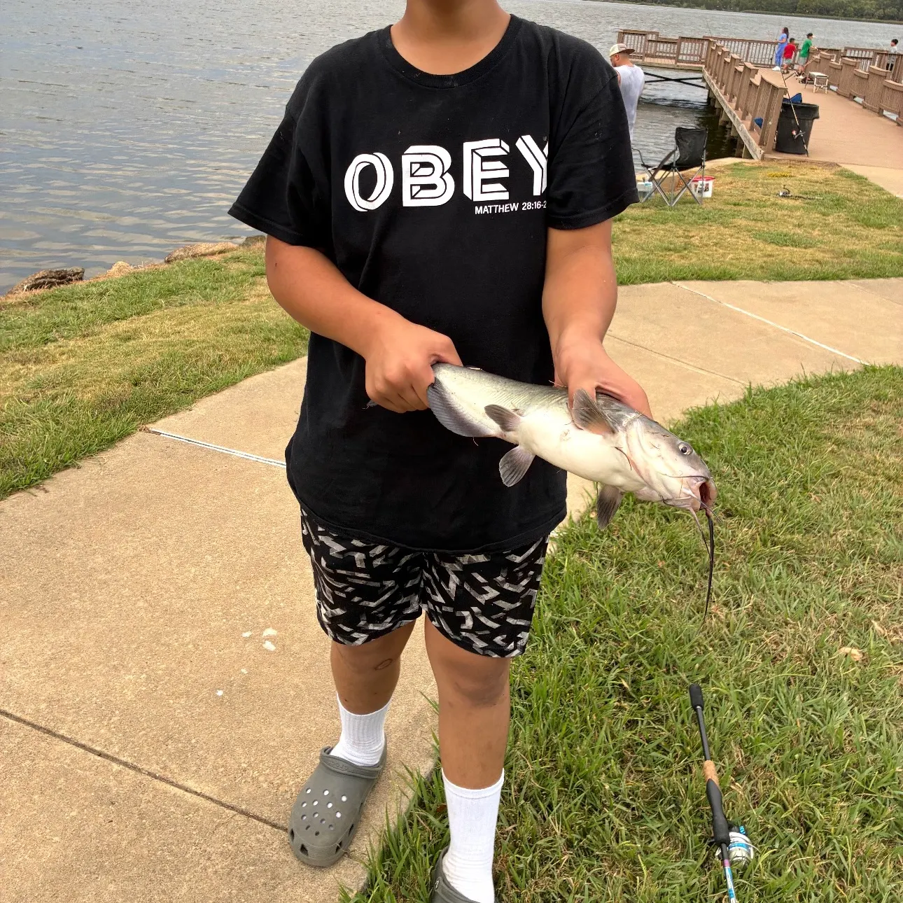 Channel catfish caught on Fishbrain