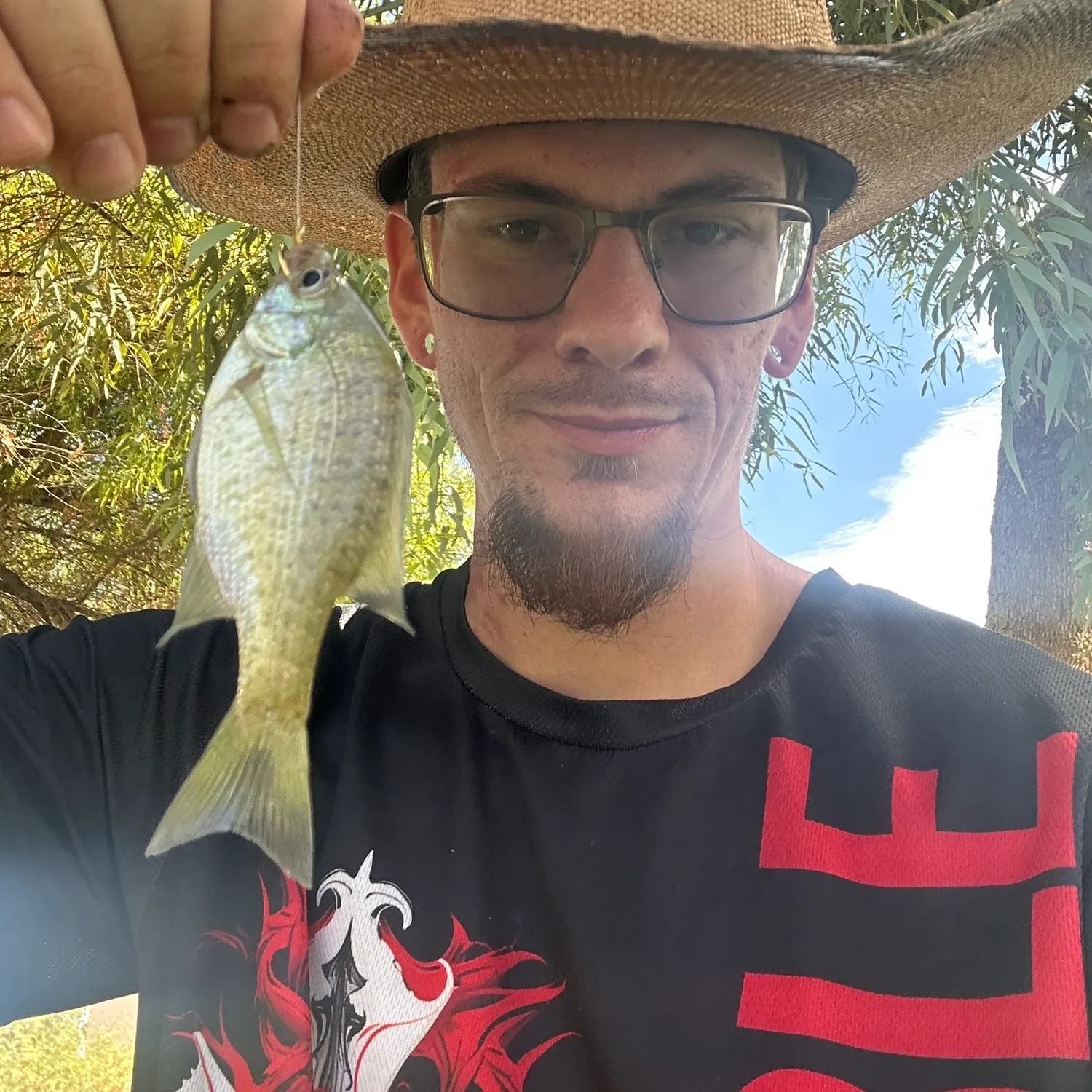 Bluegill caught on Fishbrain