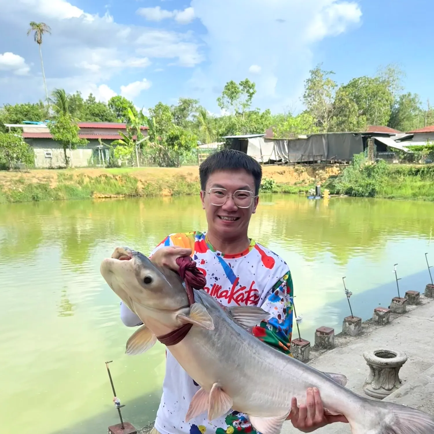 The most recent Mekong giant catfish catches on Fishbrain