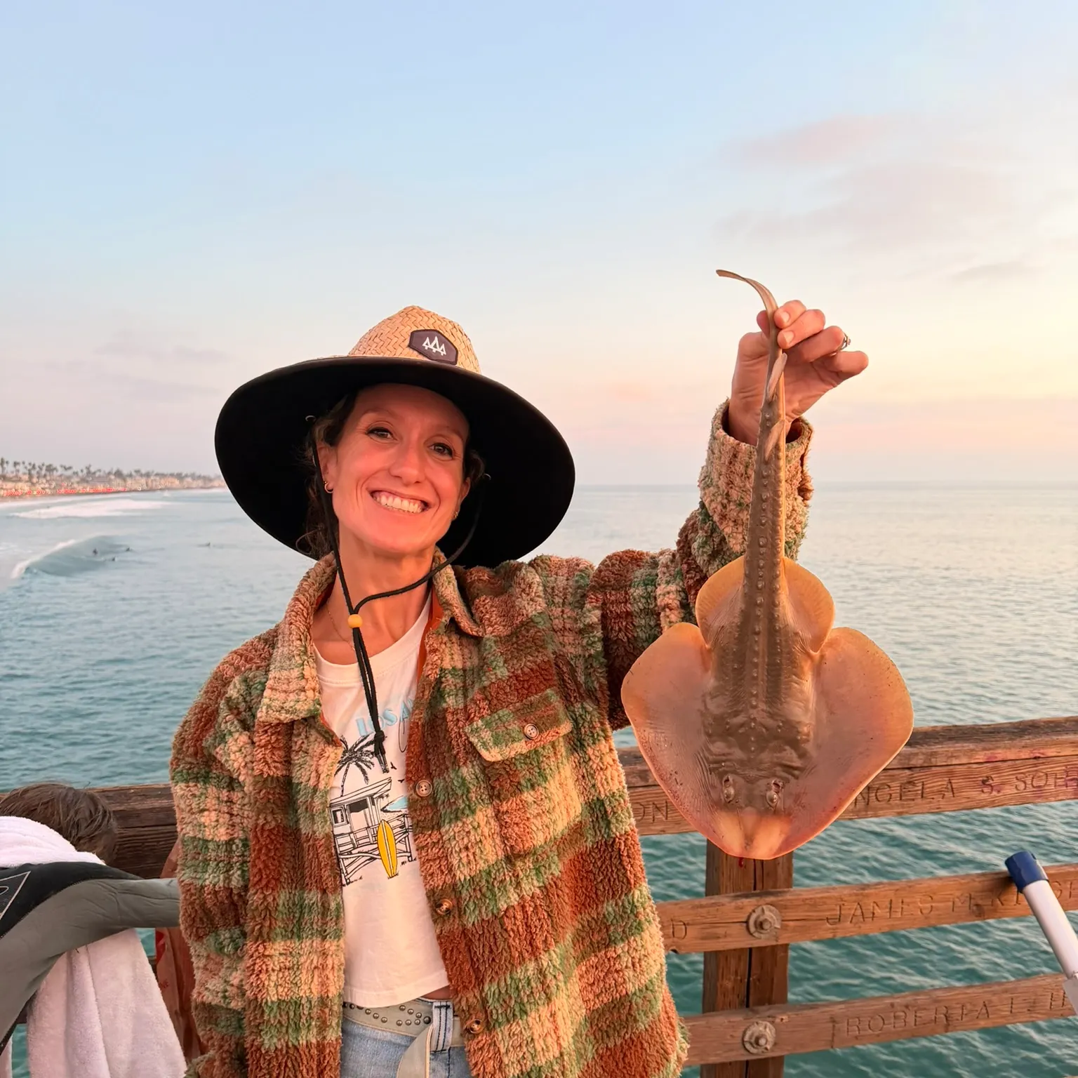 The most recent Thornback ray catches on Fishbrain
