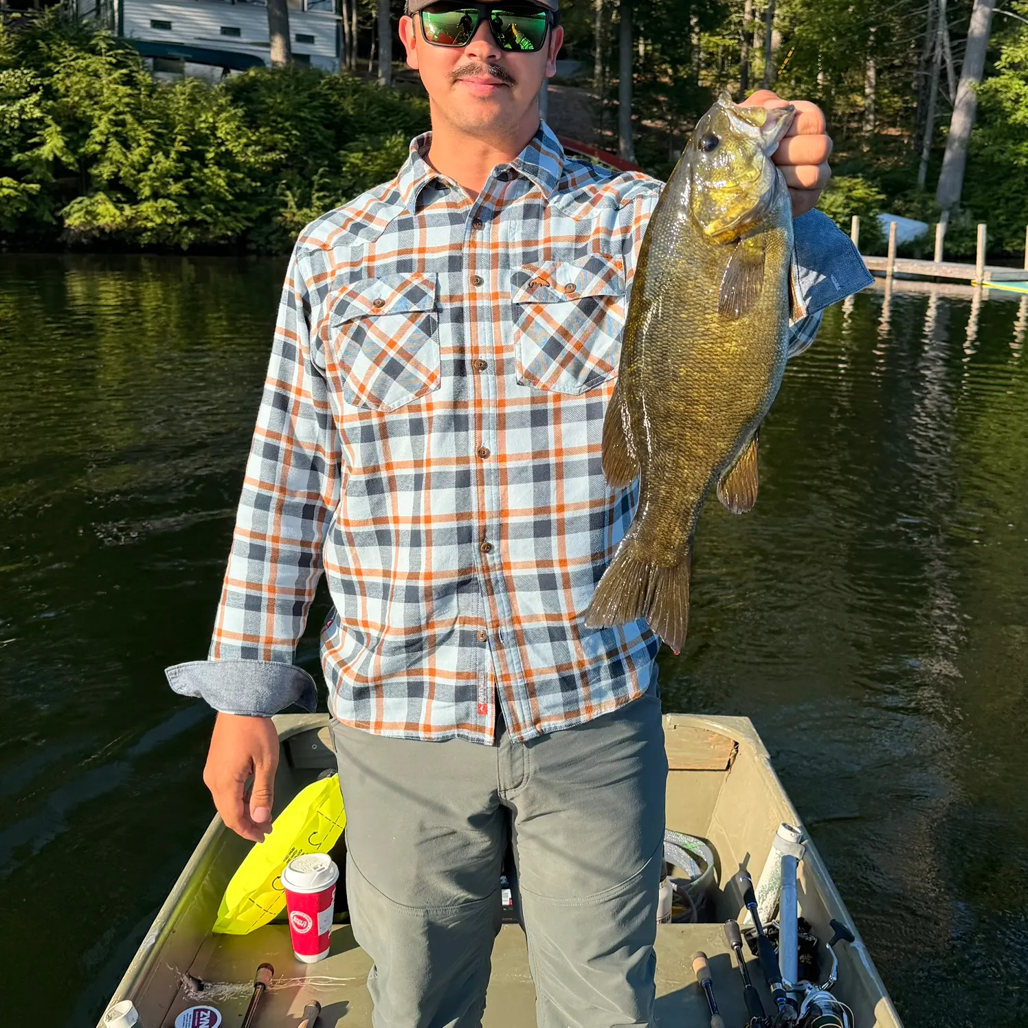 Smallmouth bass caught on Fishbrain
