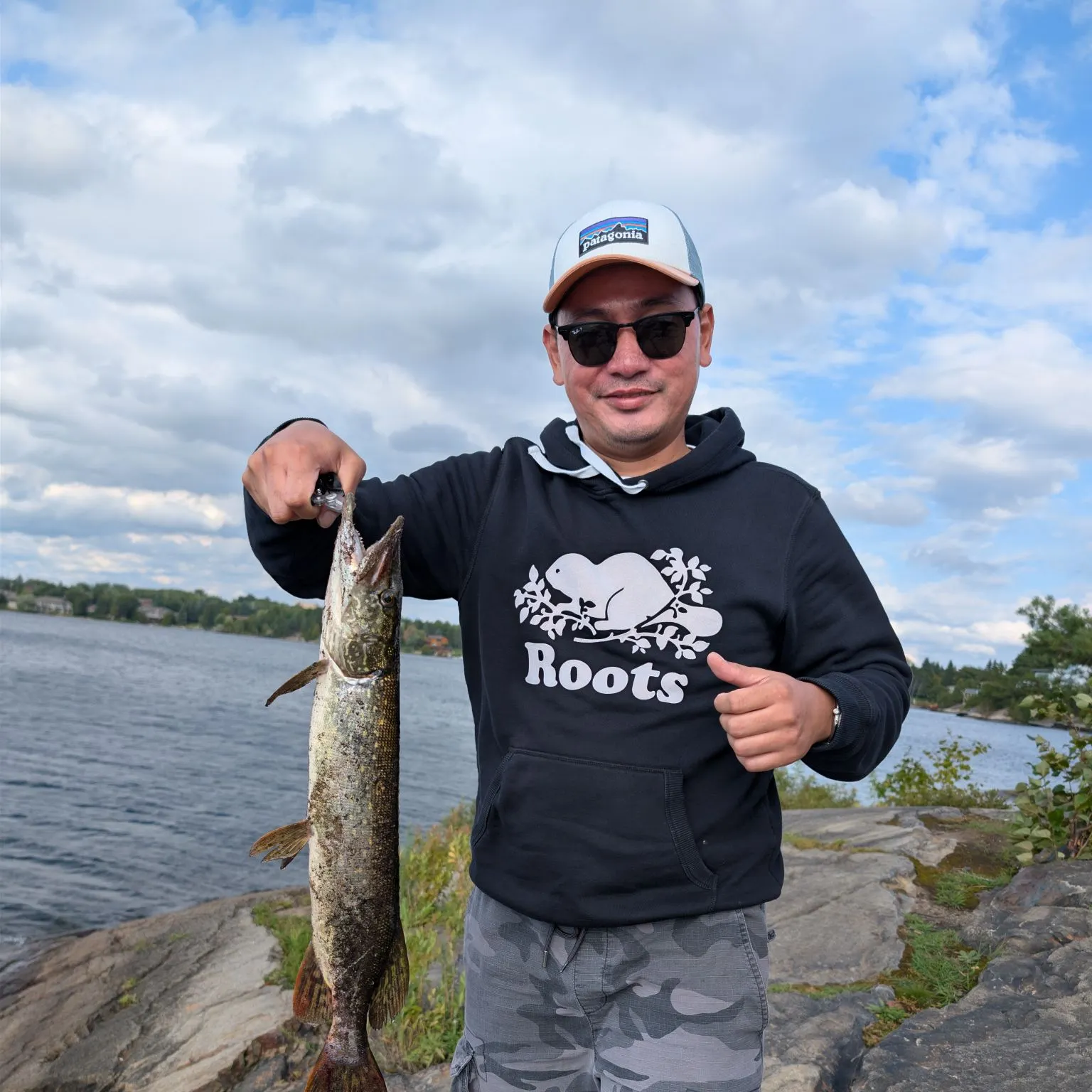 Northern pike caught on Fishbrain
