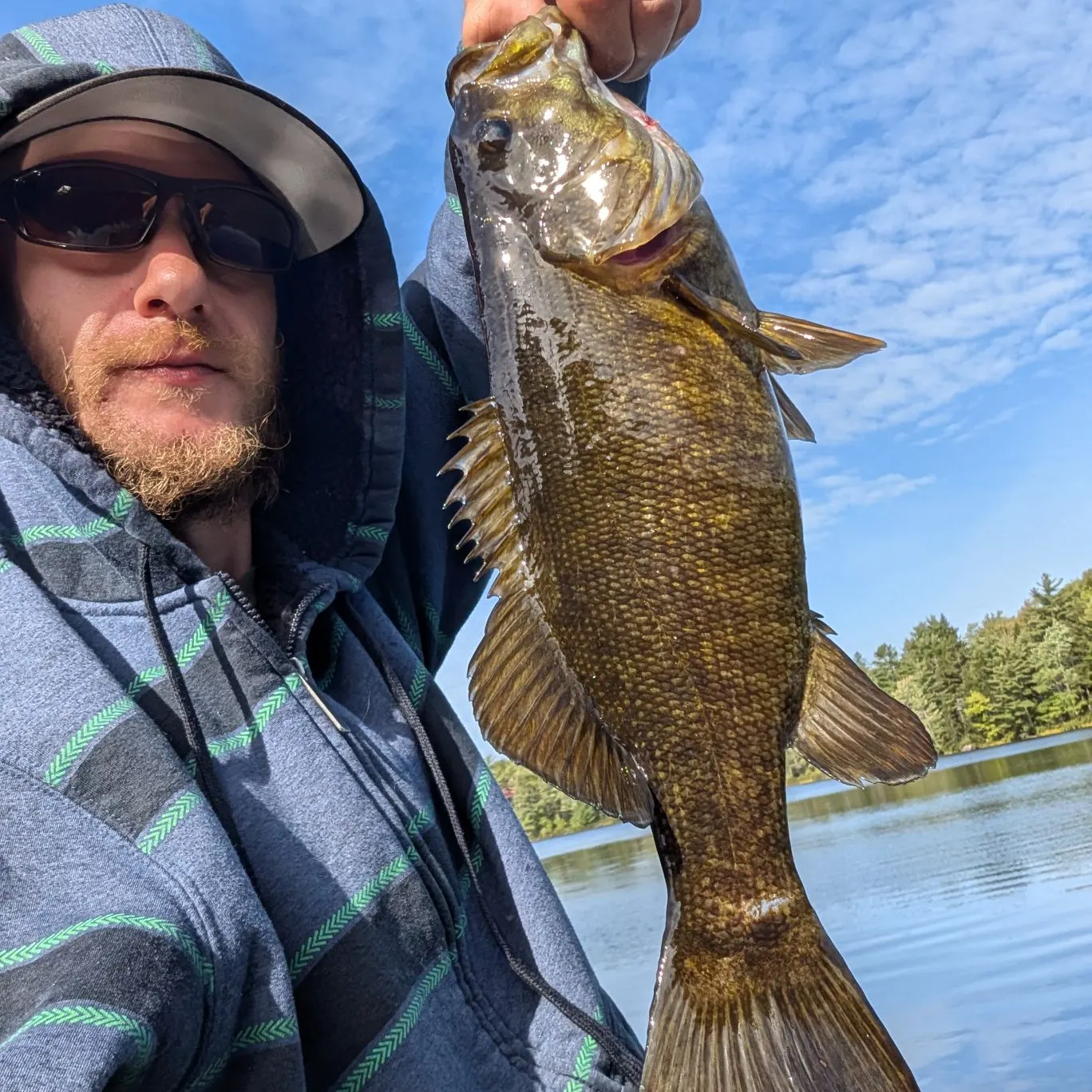 Smallmouth bass caught on Fishbrain