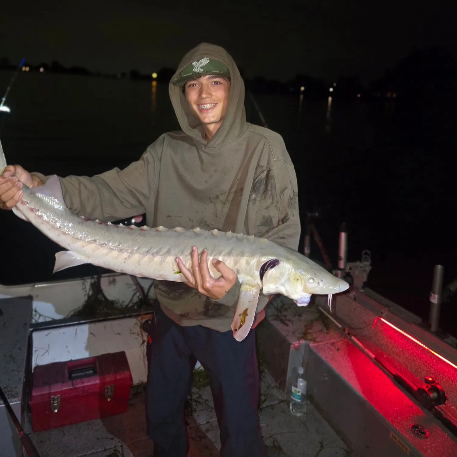 Lake sturgeon caught on Fishbrain