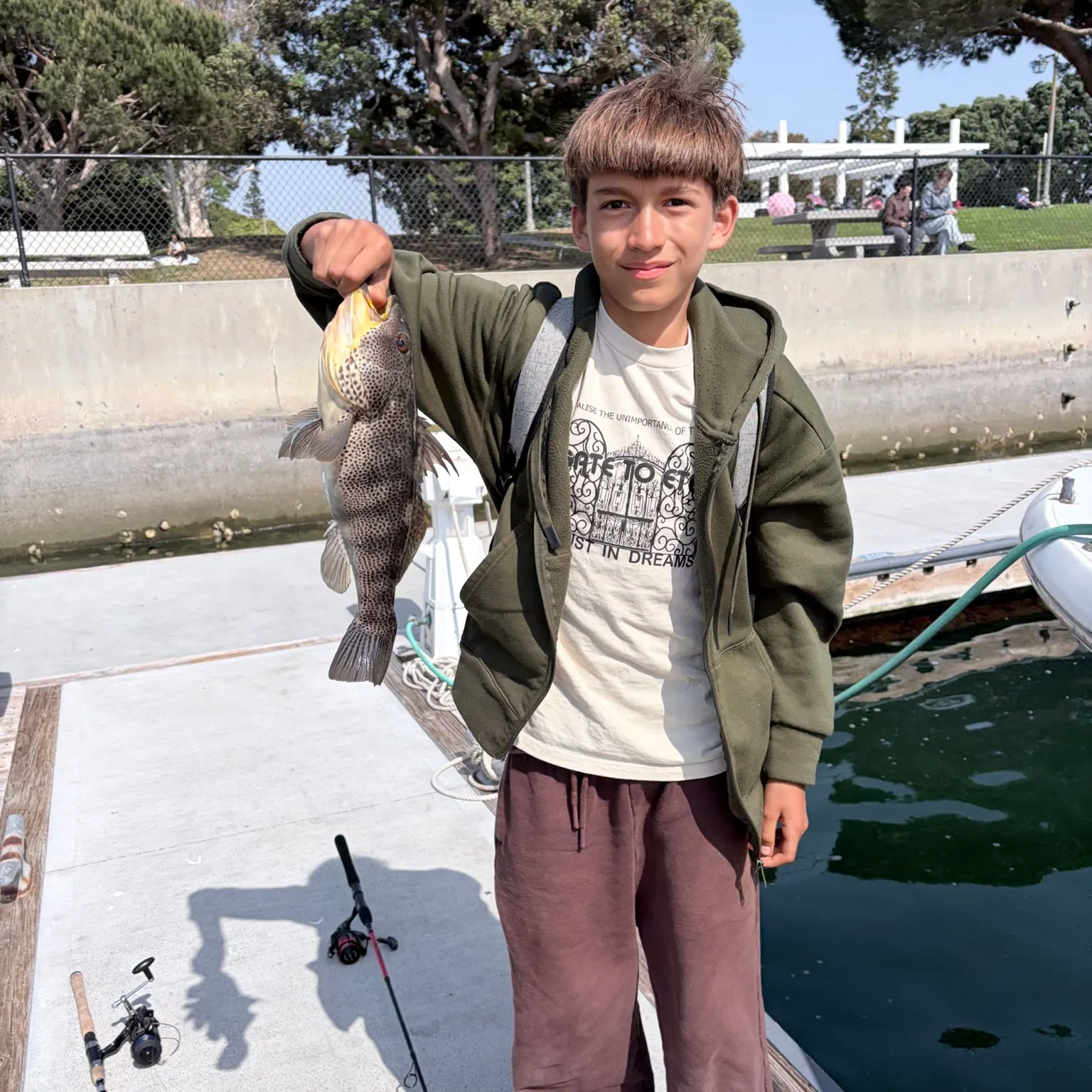 recently logged catches