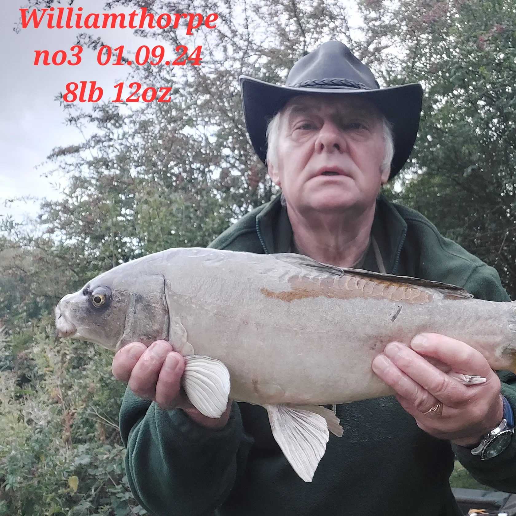 recently logged catches