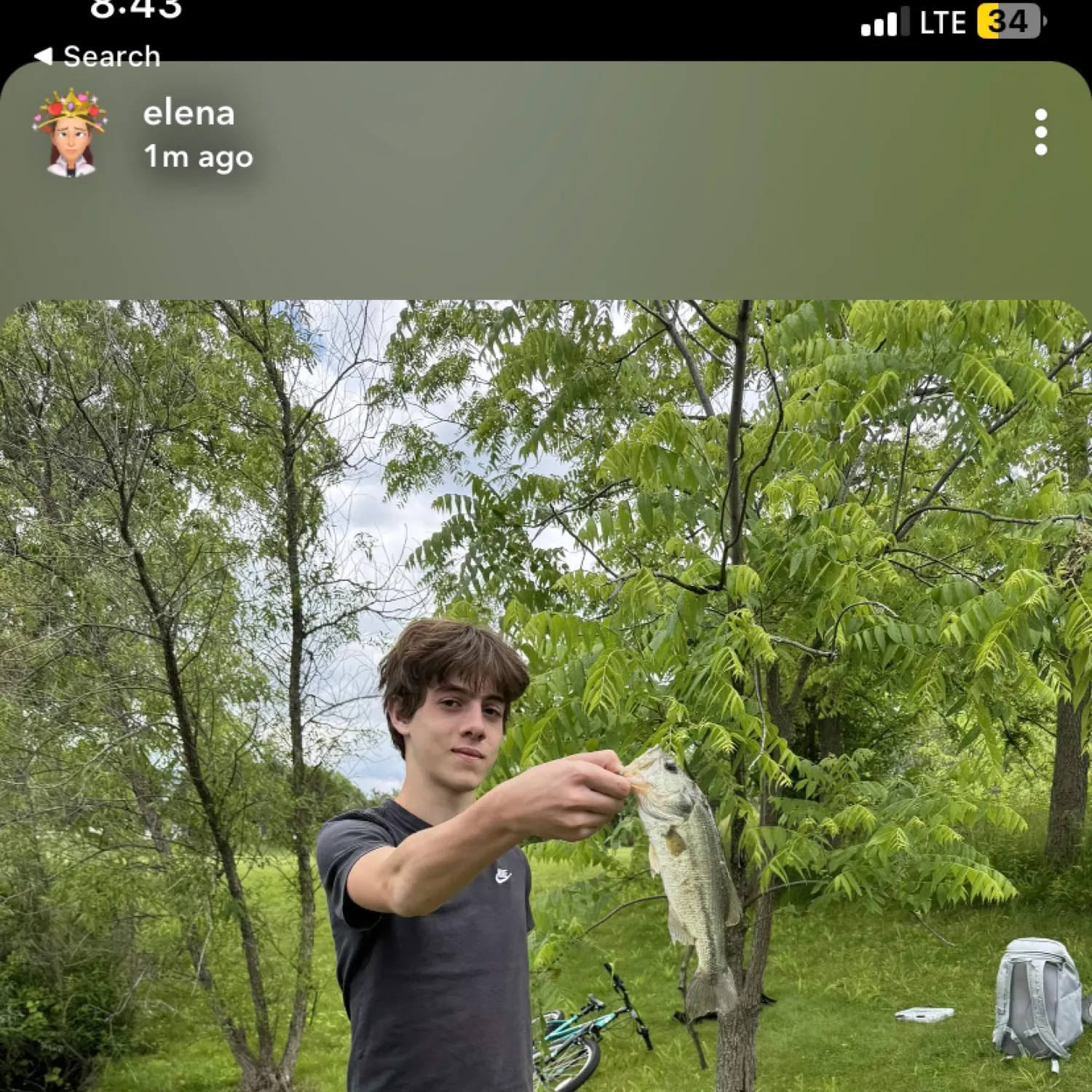 recently logged catches