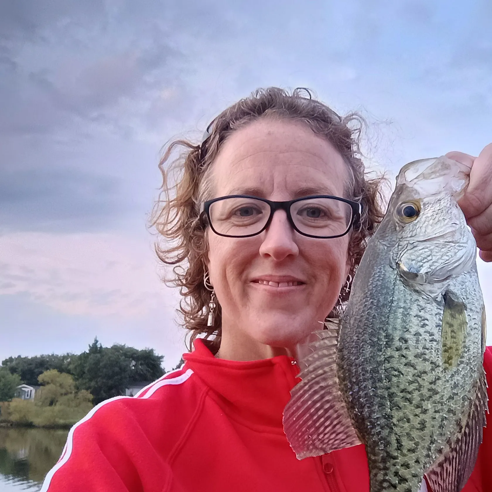 Black crappie caught on Fishbrain