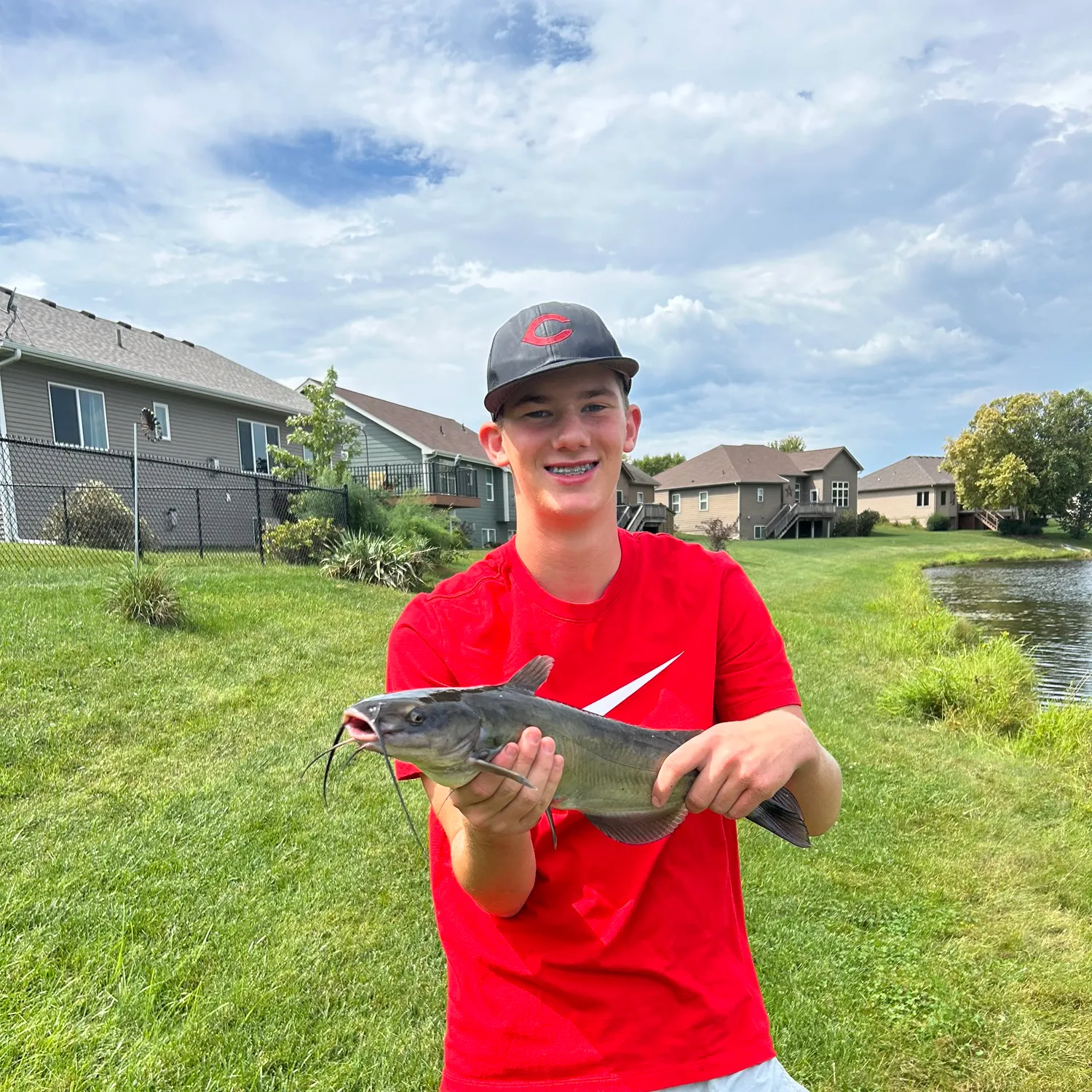 Channel catfish caught on Fishbrain