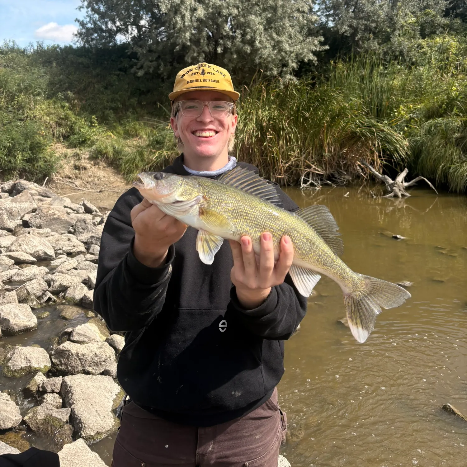 Walleye caught on Fishbrain