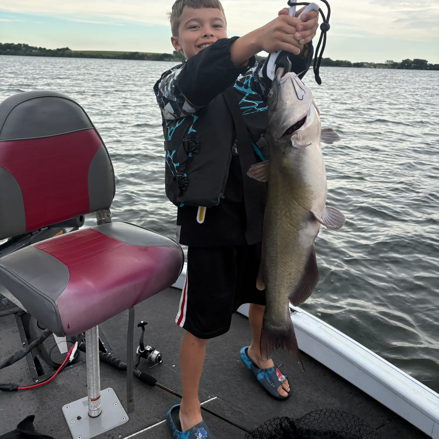 Channel catfish caught on Fishbrain