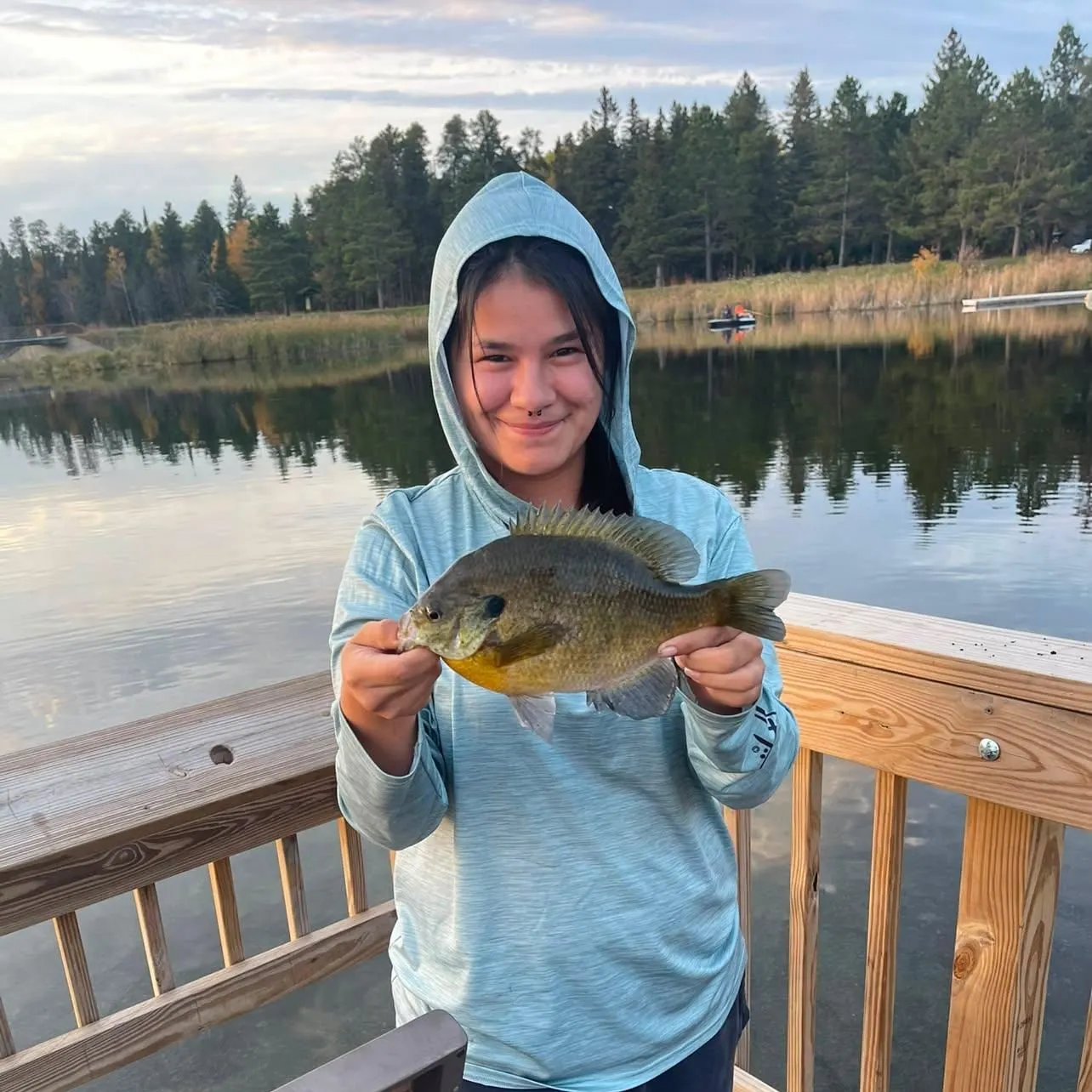 Bluegill caught on Fishbrain