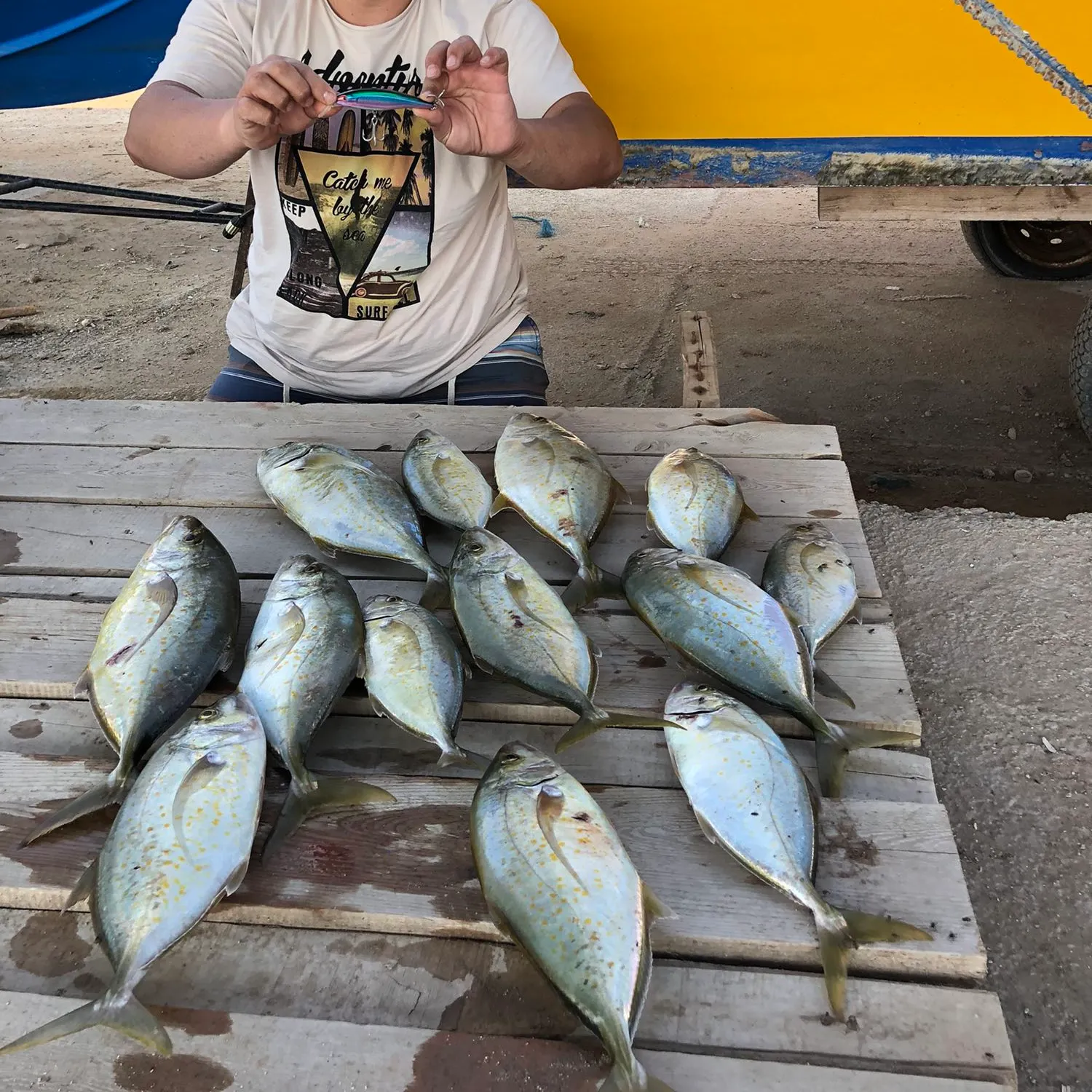 recently logged catches