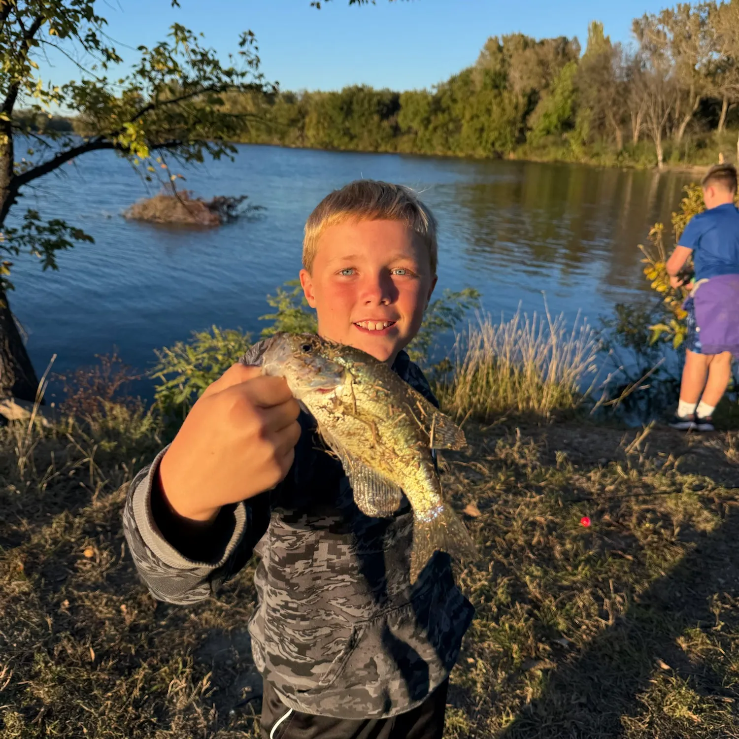 White crappie caught on Fishbrain