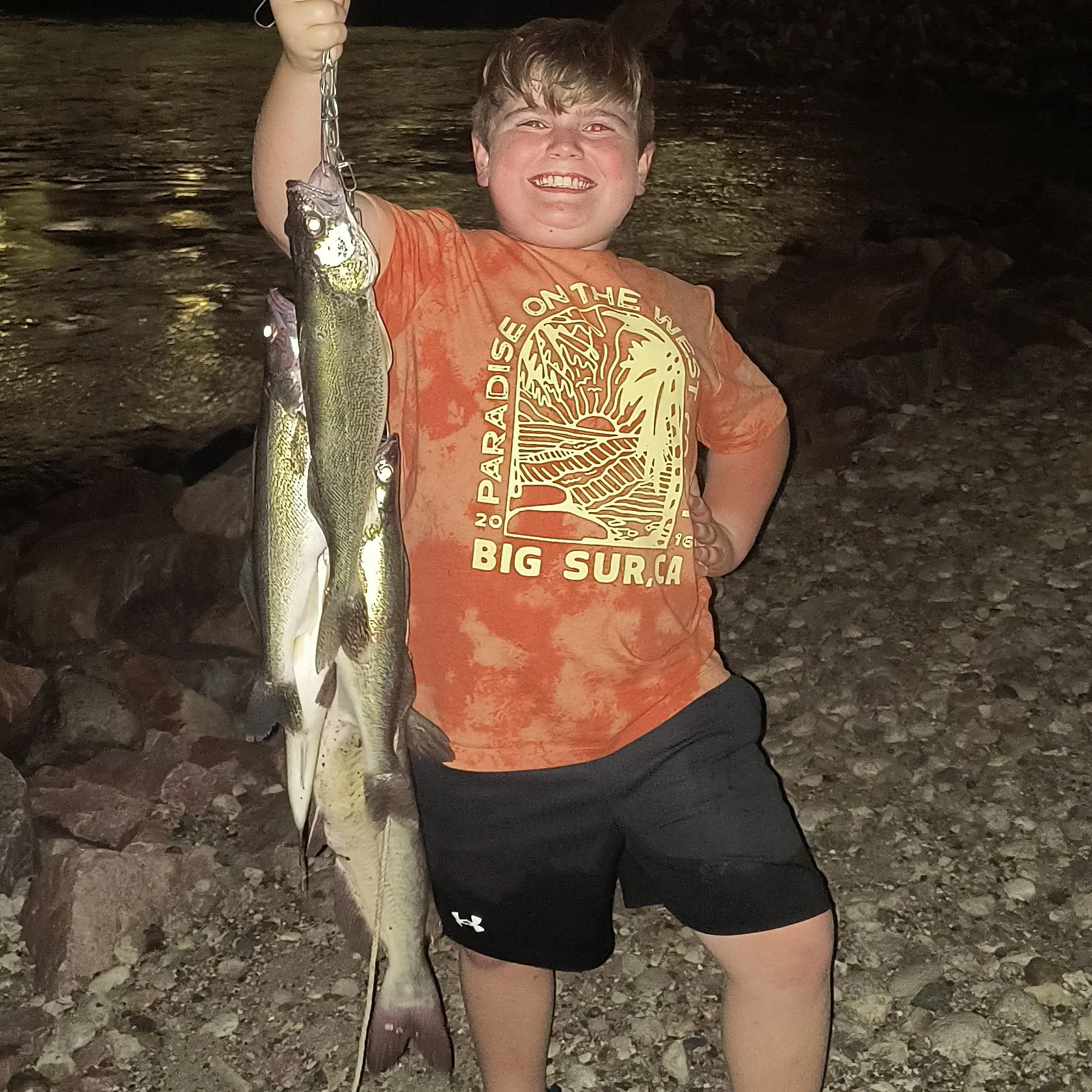 Walleye caught on Fishbrain