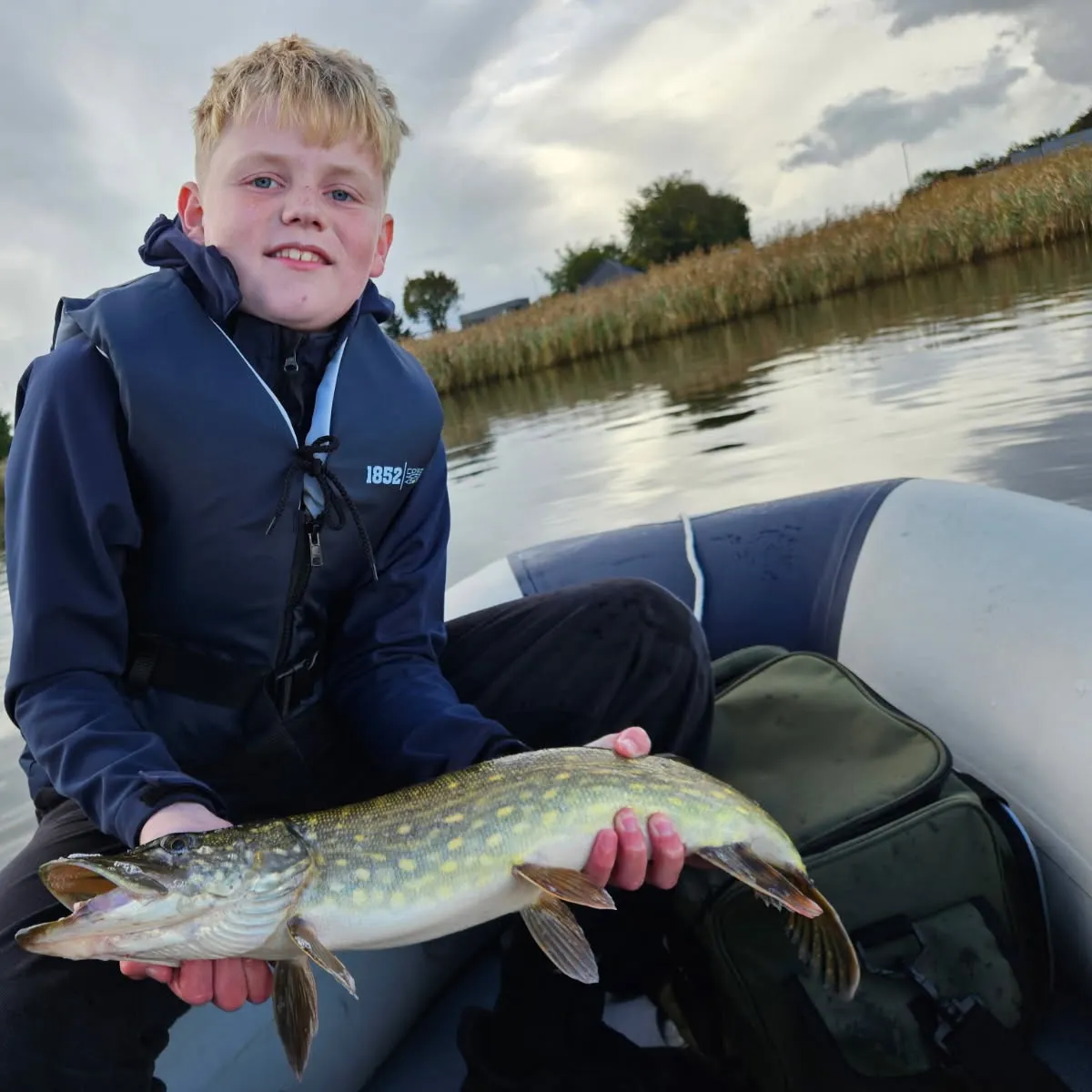 Northern pike caught on Fishbrain
