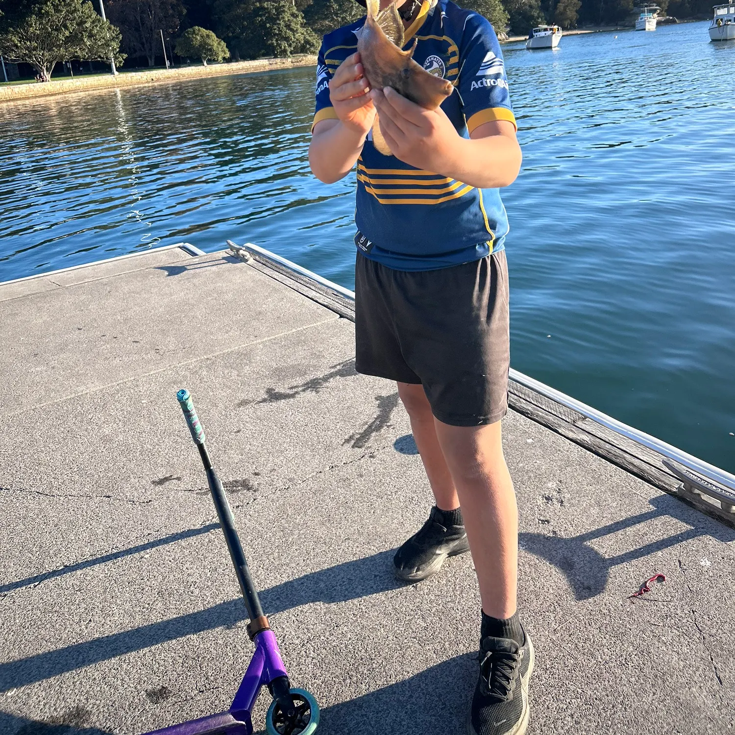 The most recent Large-scaled leatherjacket catches on Fishbrain