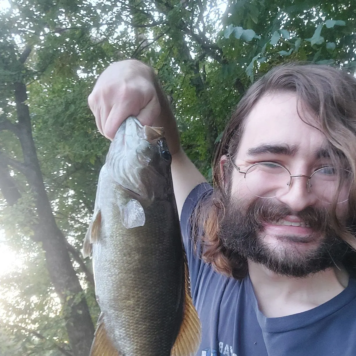 Smallmouth bass caught on Fishbrain