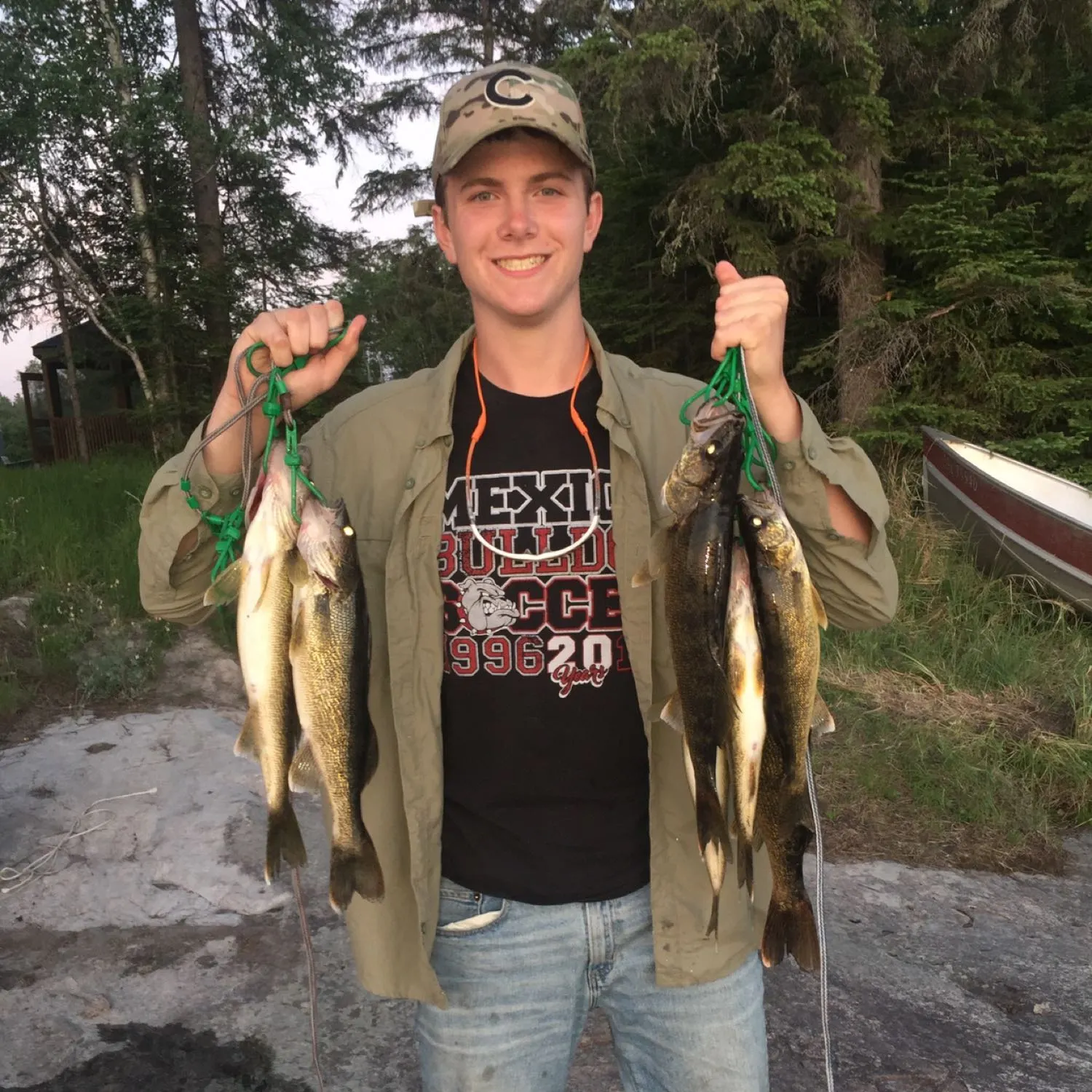 recently logged catches