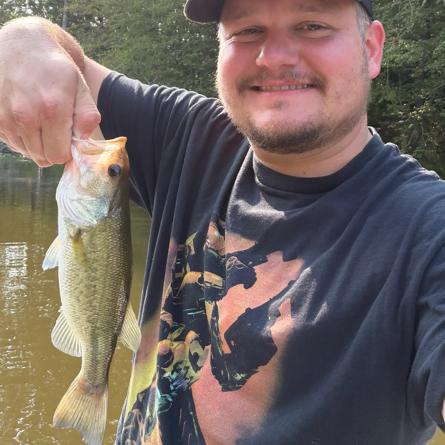 Spotted bass caught on Fishbrain