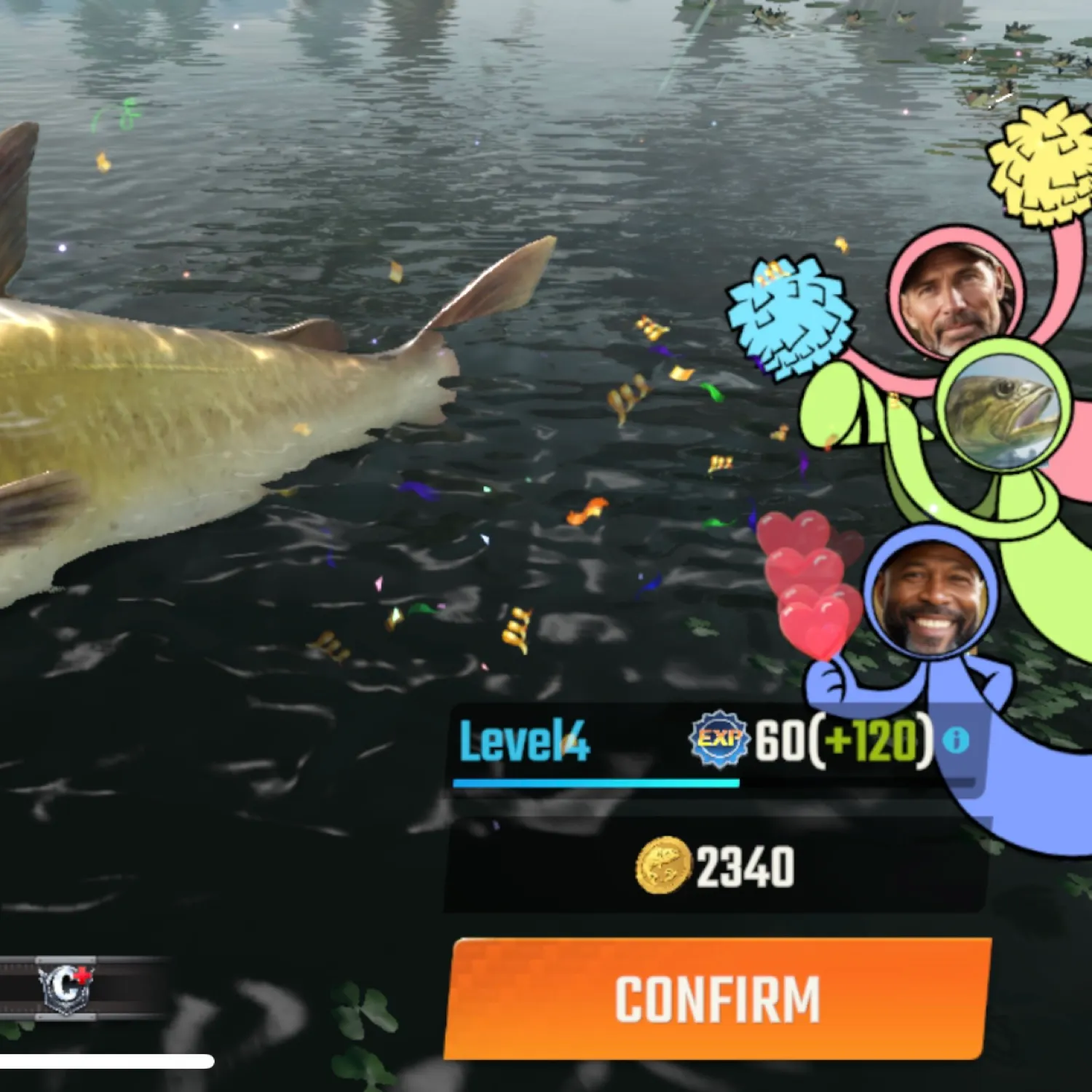 recently logged catches