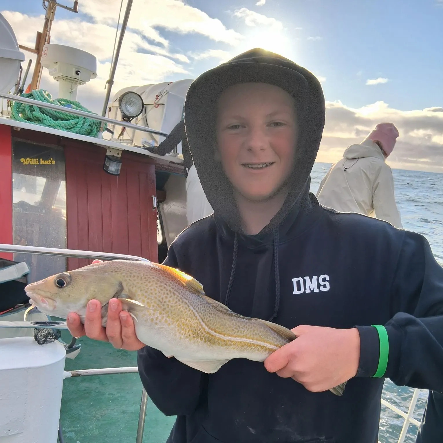 Pacific cod caught on Fishbrain