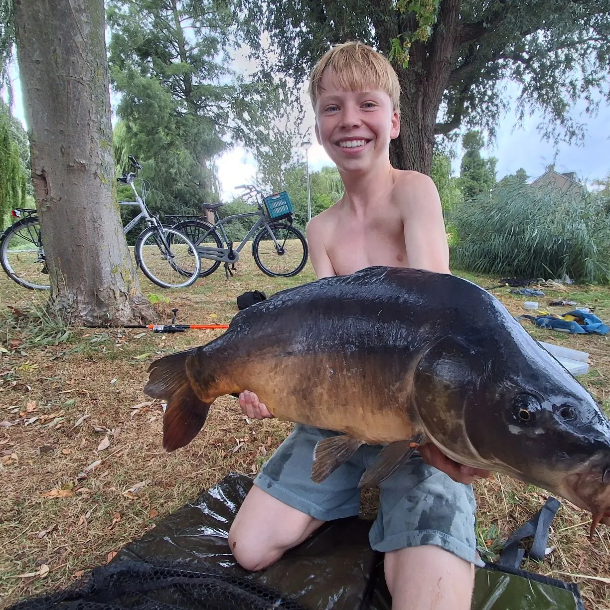 The most recent Leather carp catches on Fishbrain