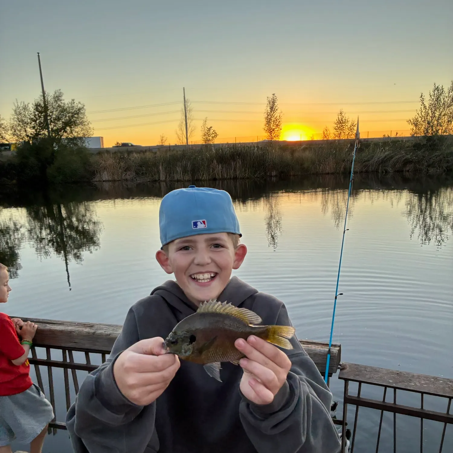 Bluegill caught on Fishbrain