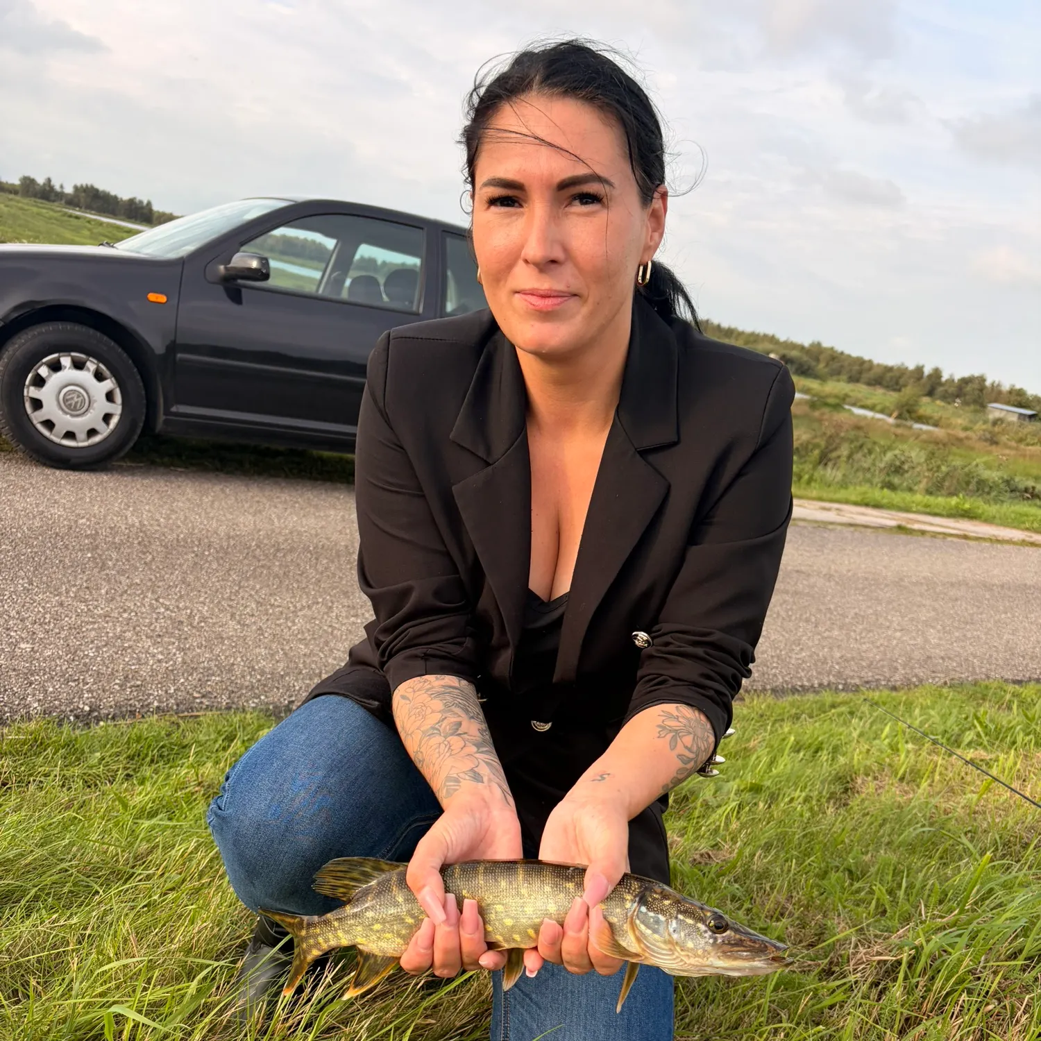 Northern pike caught on Fishbrain