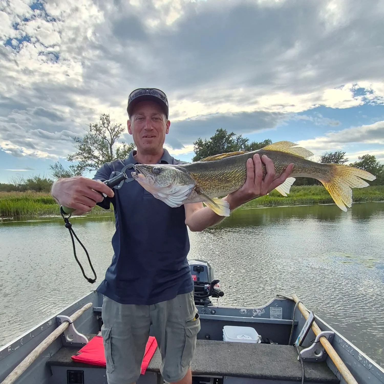 Walleye caught on Fishbrain