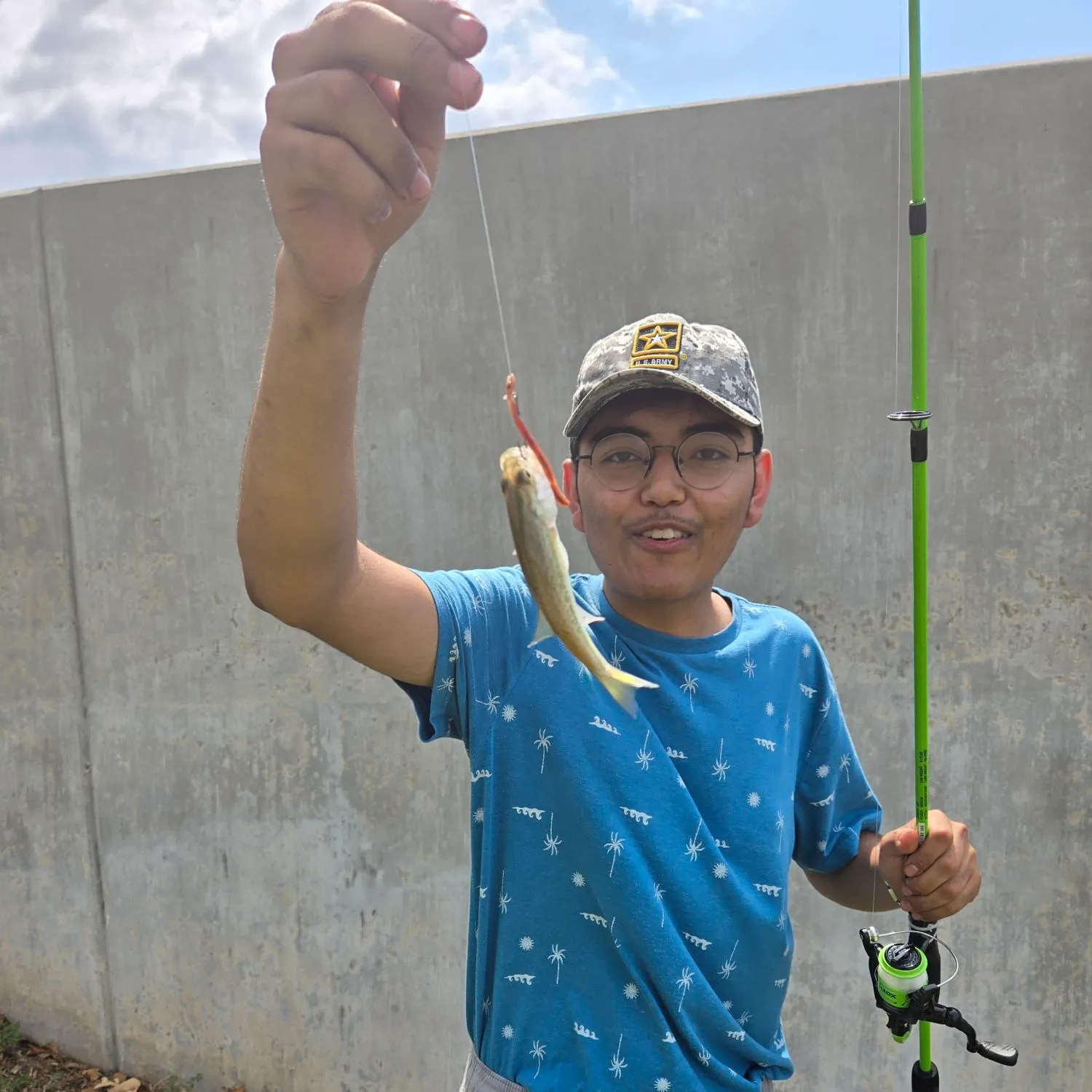 American eel caught on Fishbrain