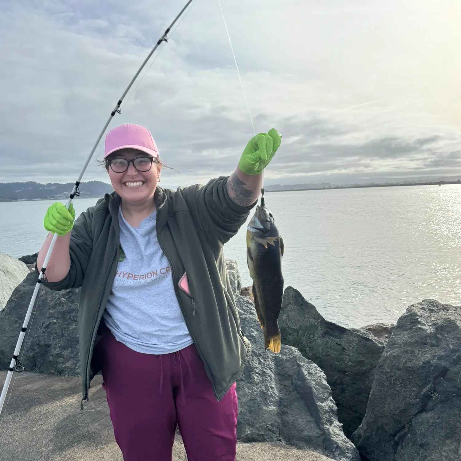 recently logged catches