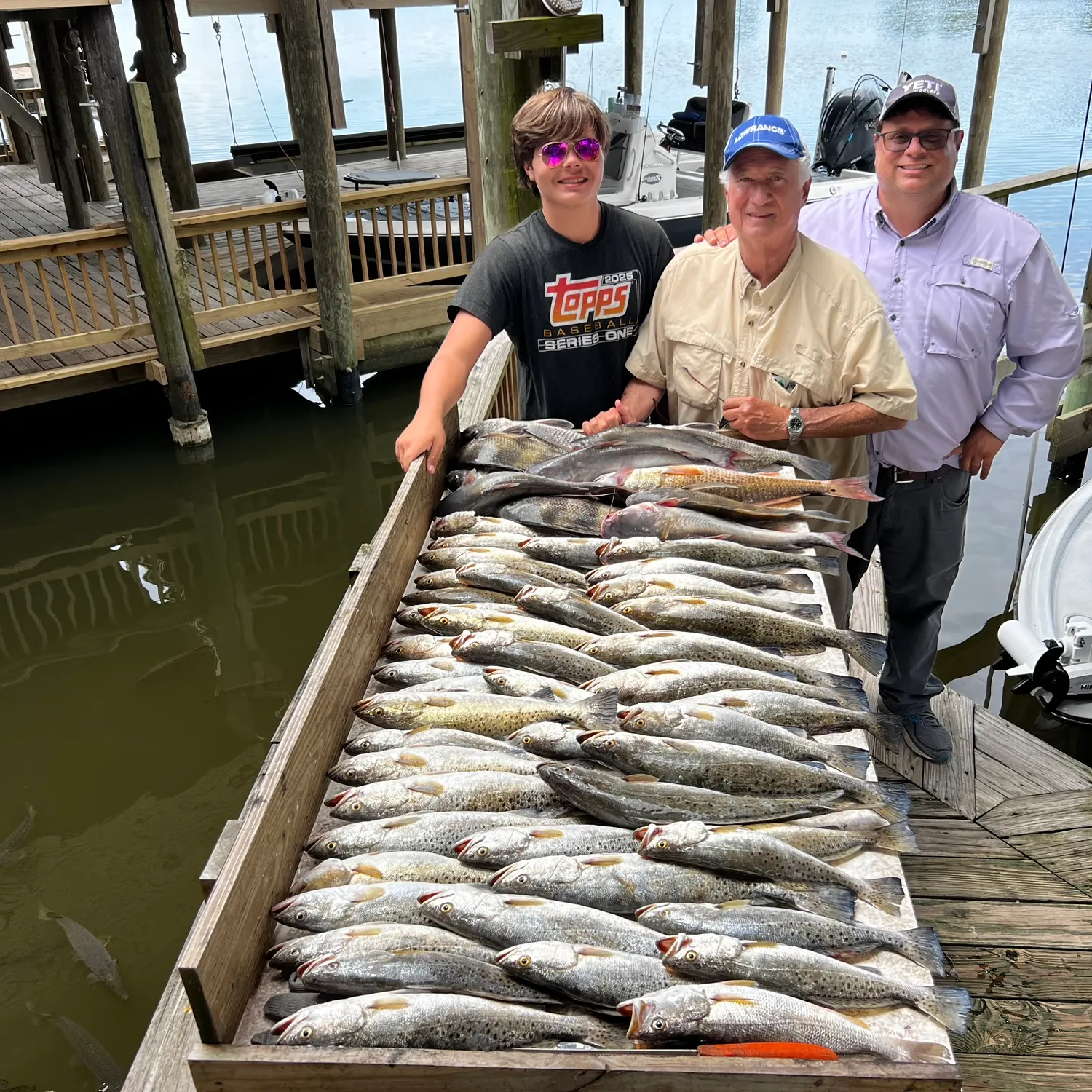 recently logged catches