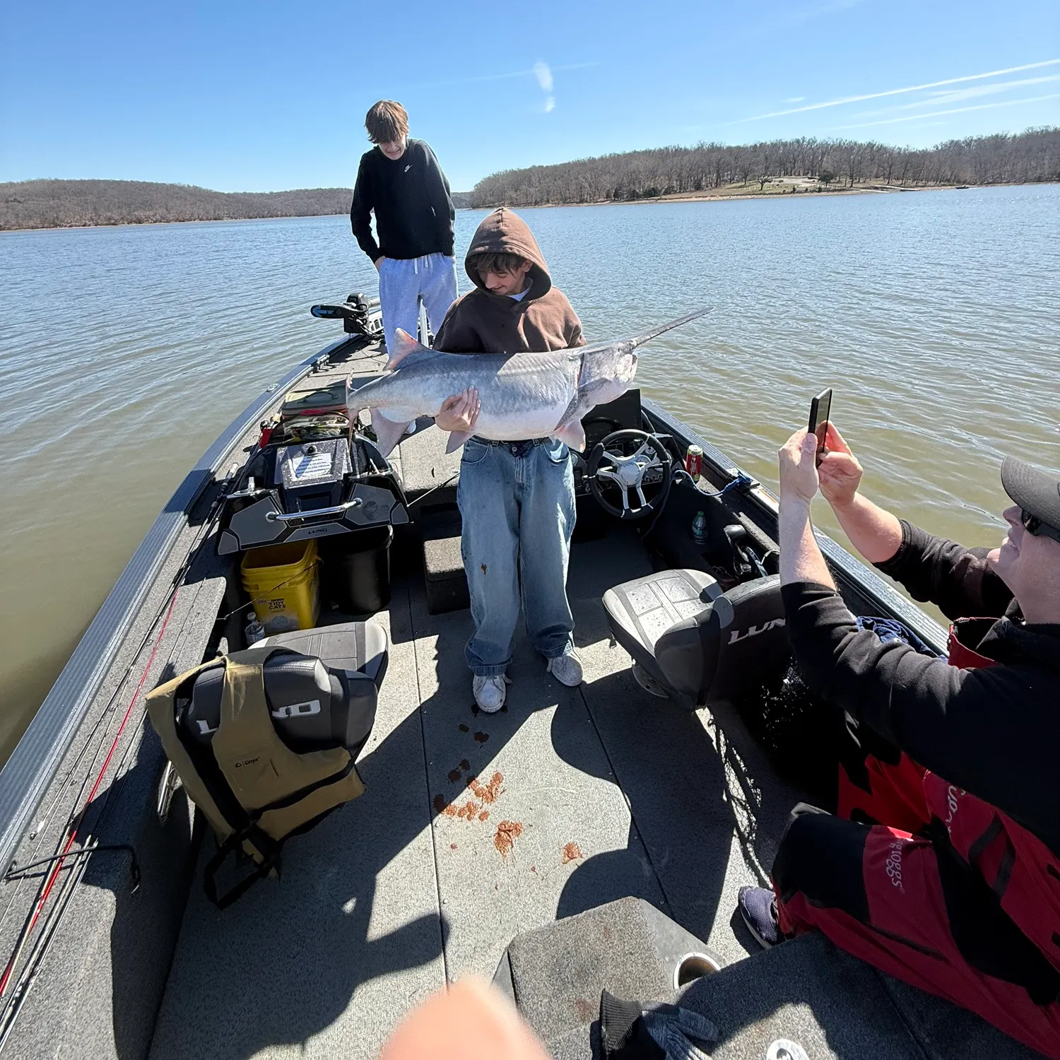 The most recent Paddlefish catches on Fishbrain