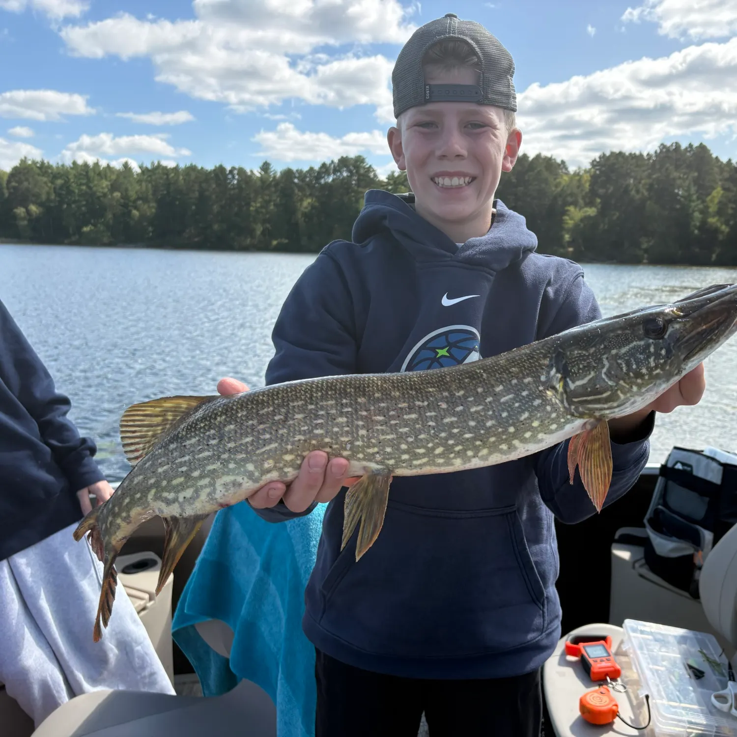 Northern pike caught on Fishbrain