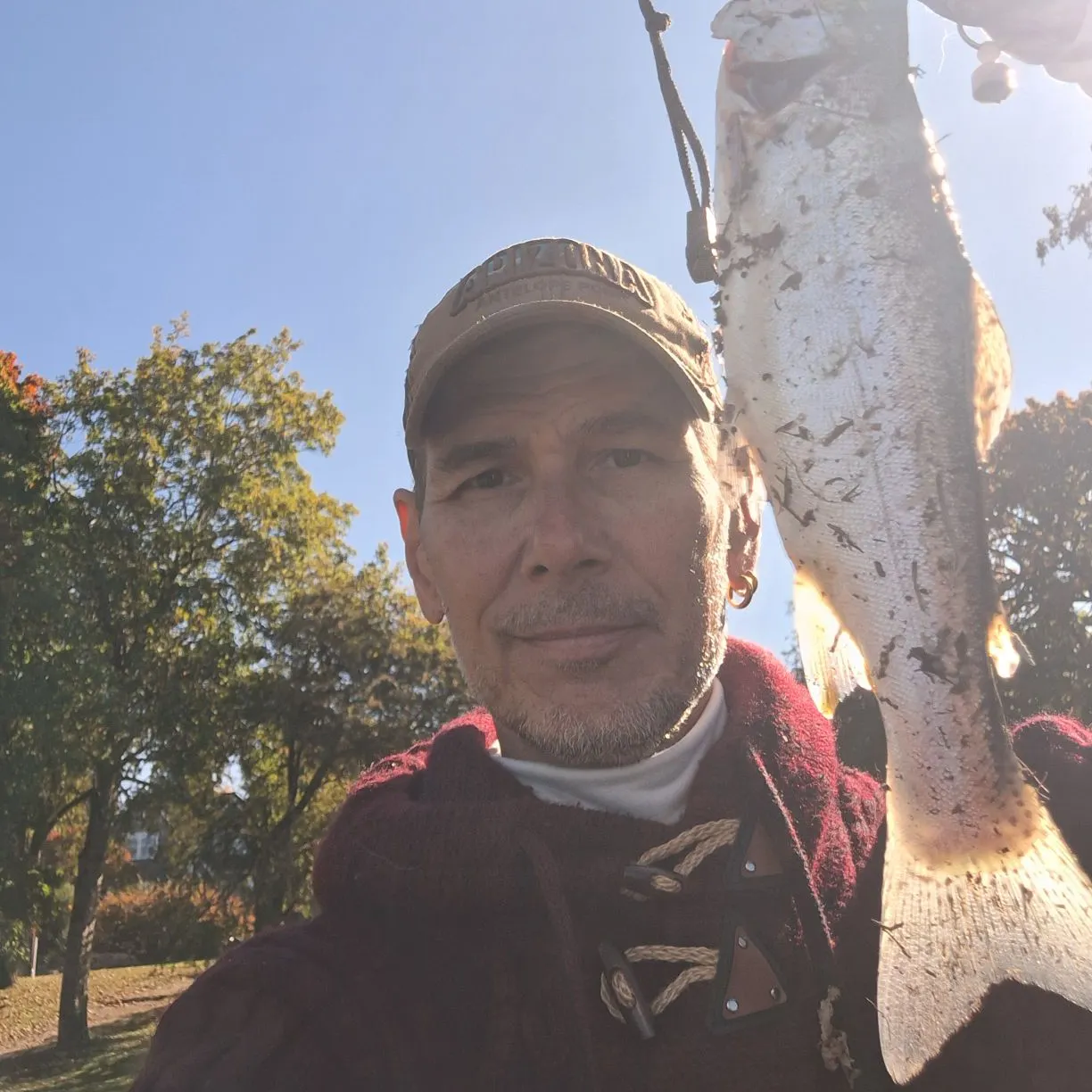 Rainbow trout caught on Fishbrain