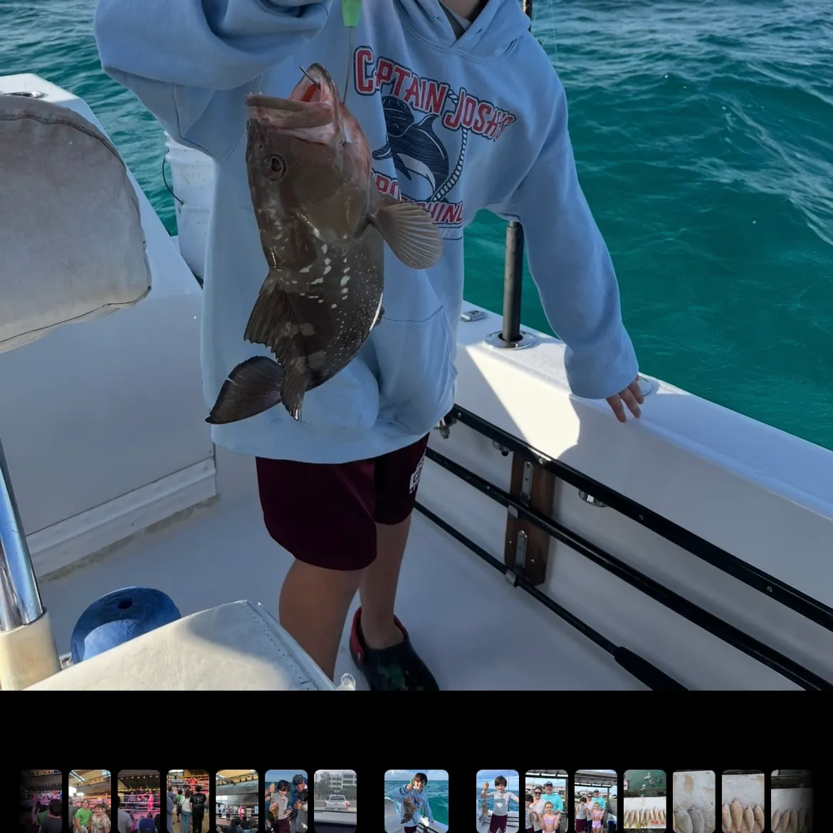 recently logged catches