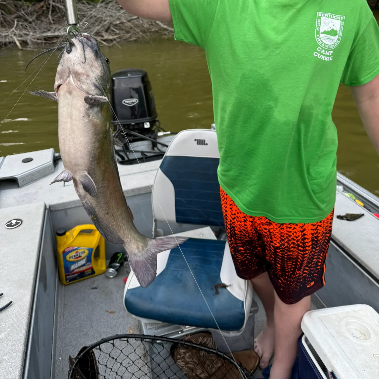 recently logged catches