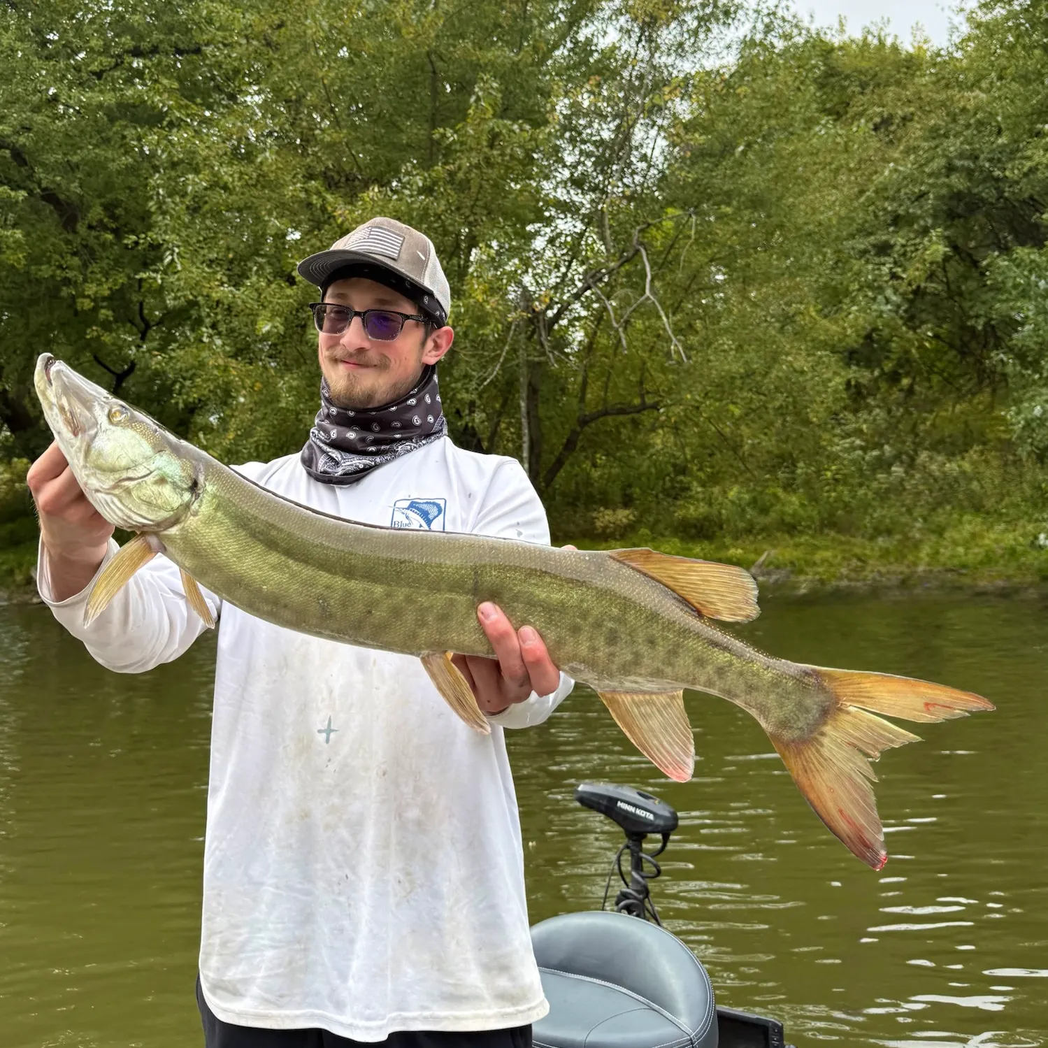 Muskie caught on Fishbrain