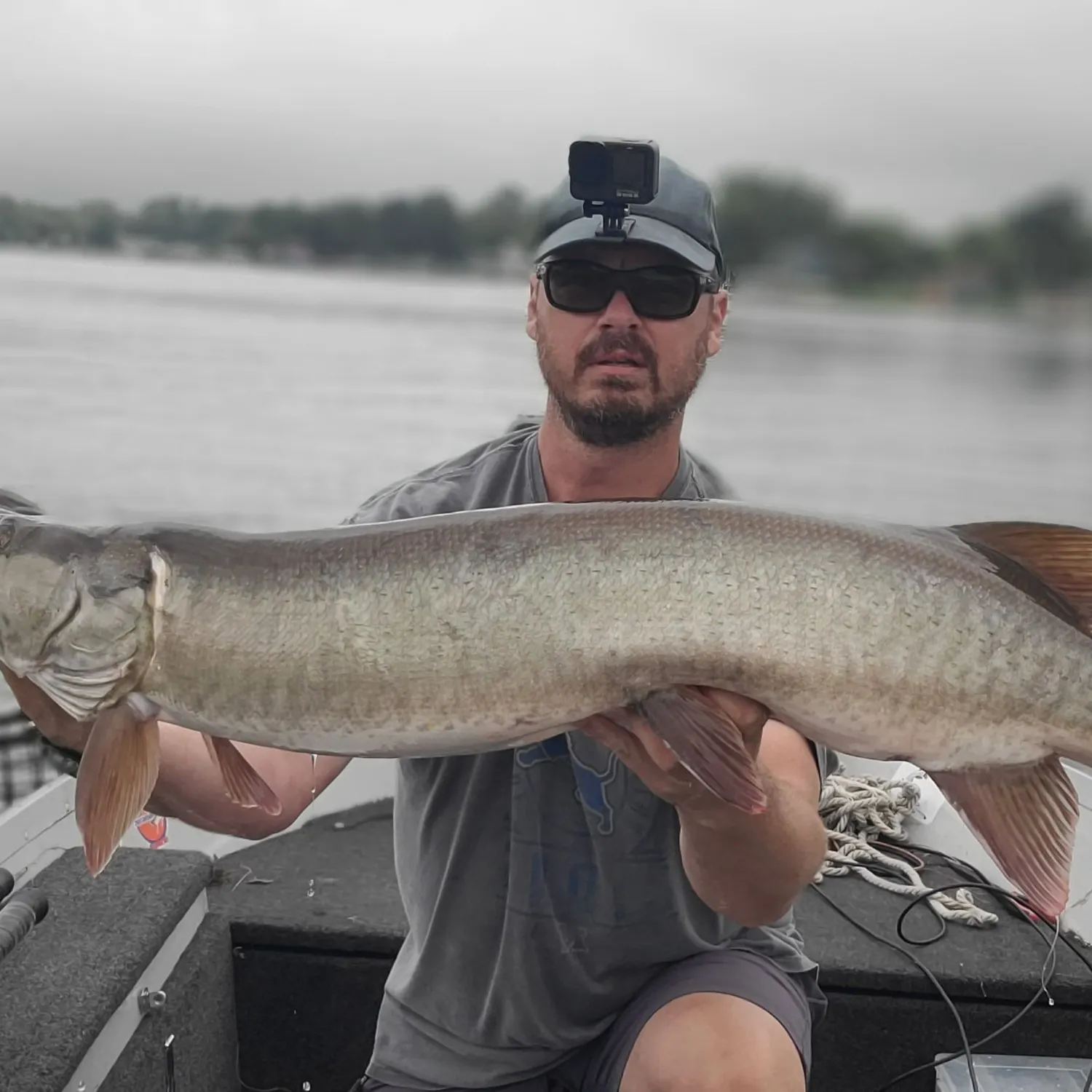 Muskie caught on Fishbrain