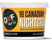 18 Canadian Nightcrawlers