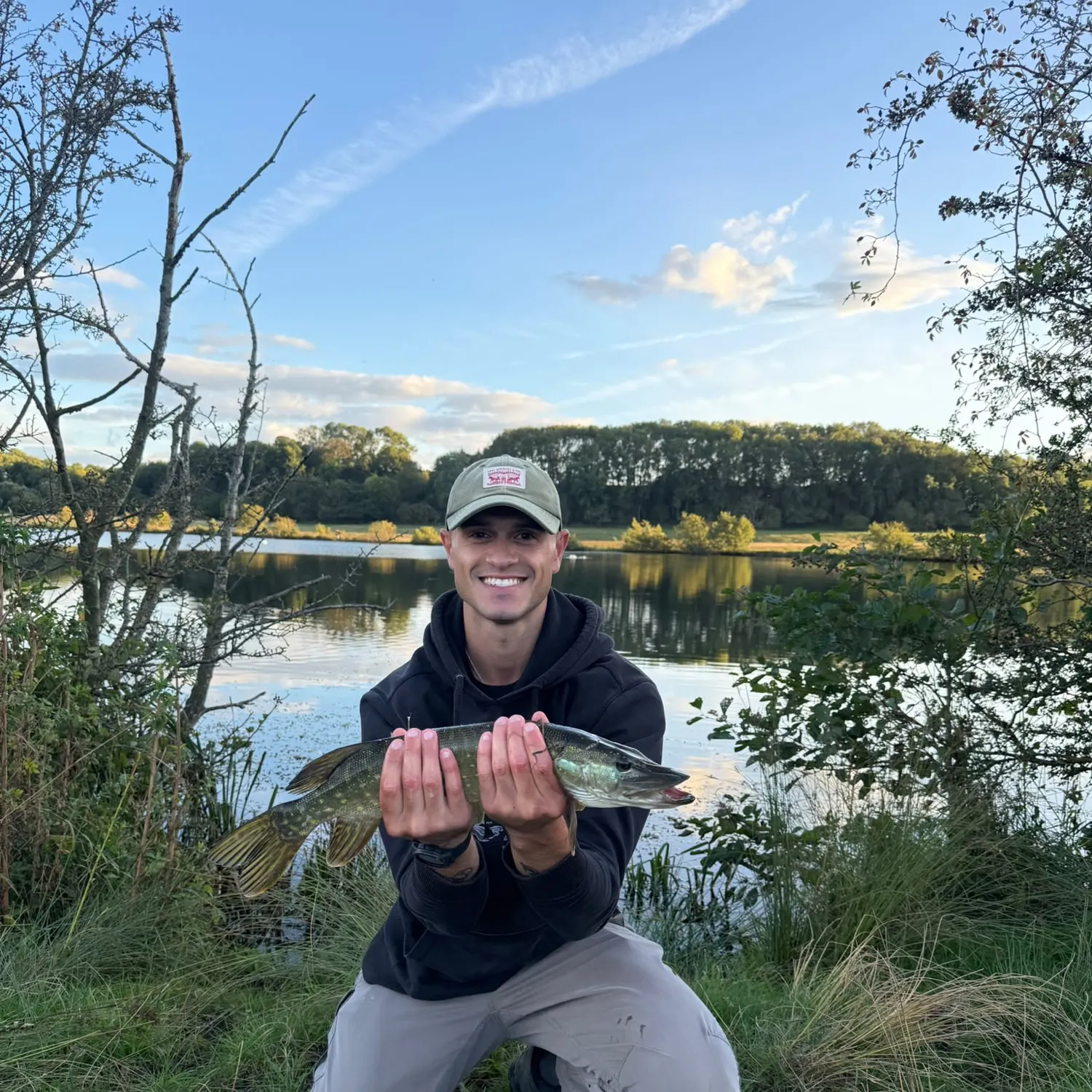 Northern pike caught on Fishbrain