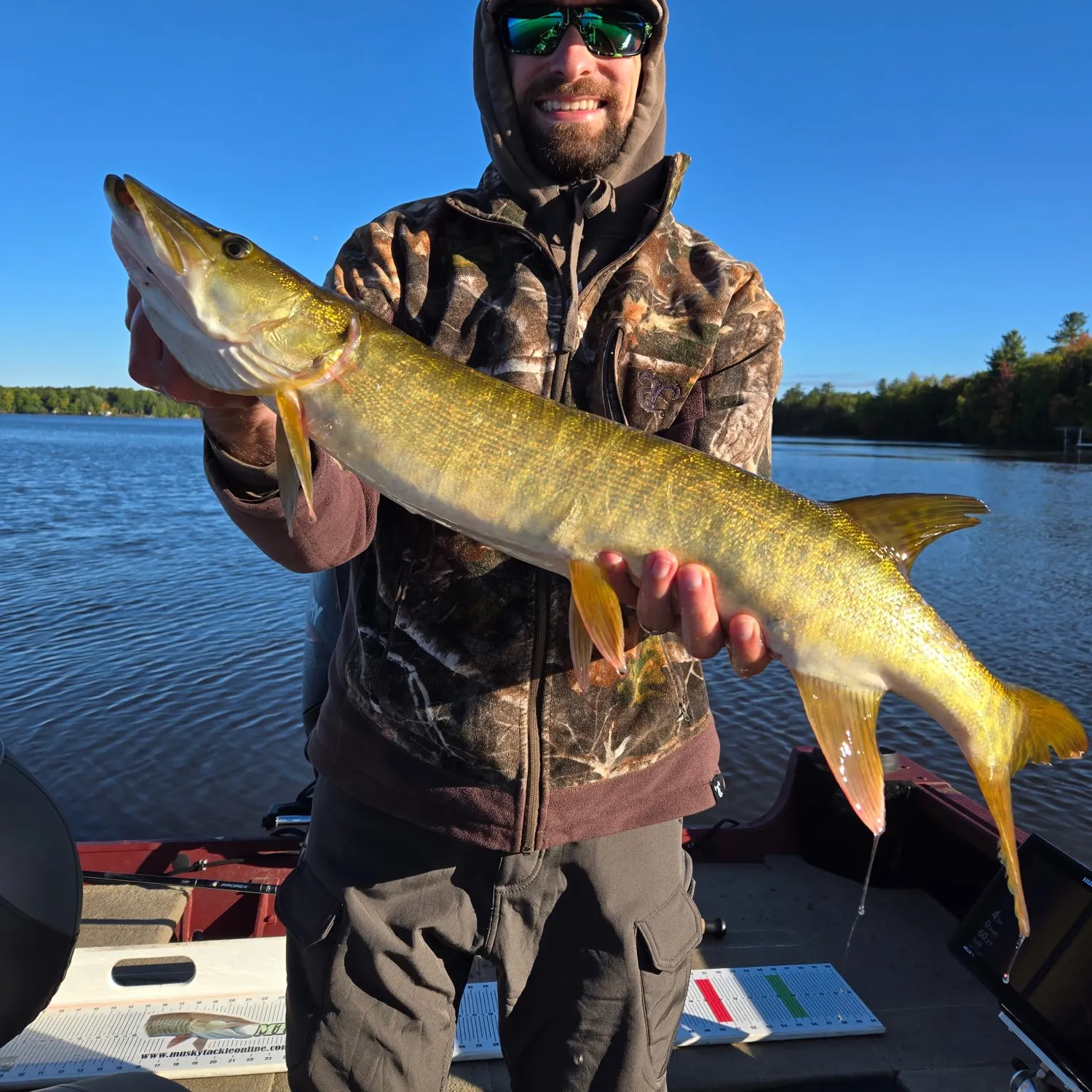 Muskie caught on Fishbrain