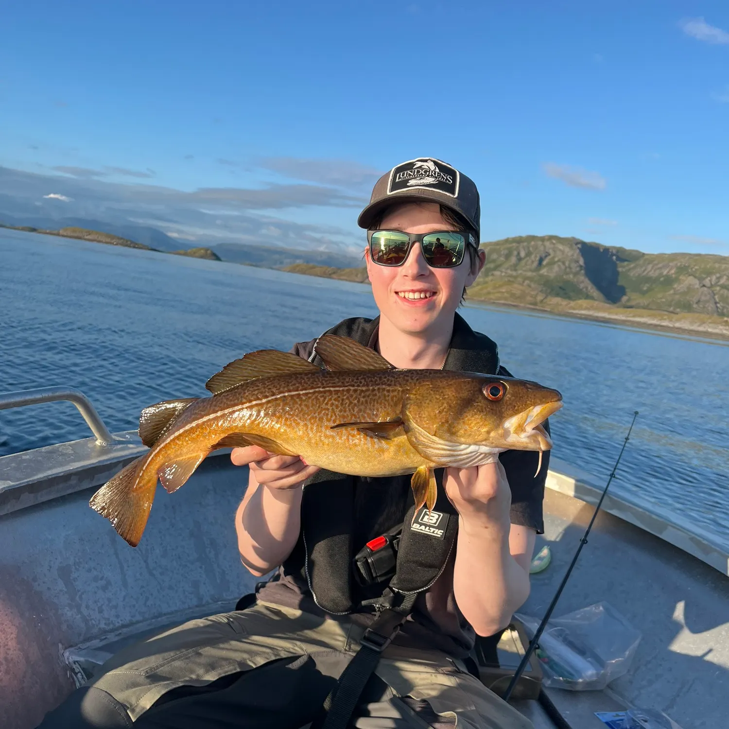 The most recent Atlantic cod catches on Fishbrain