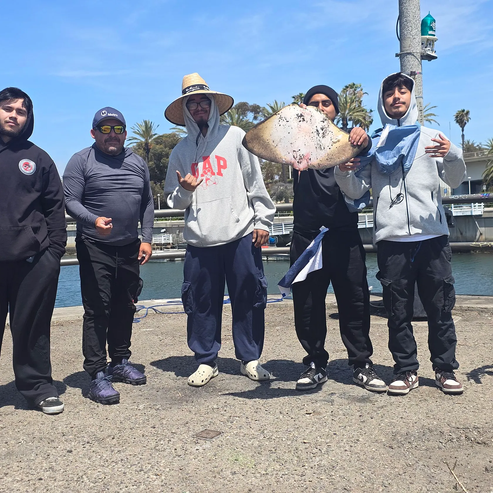The most recent Spiny butterfly ray catches on Fishbrain