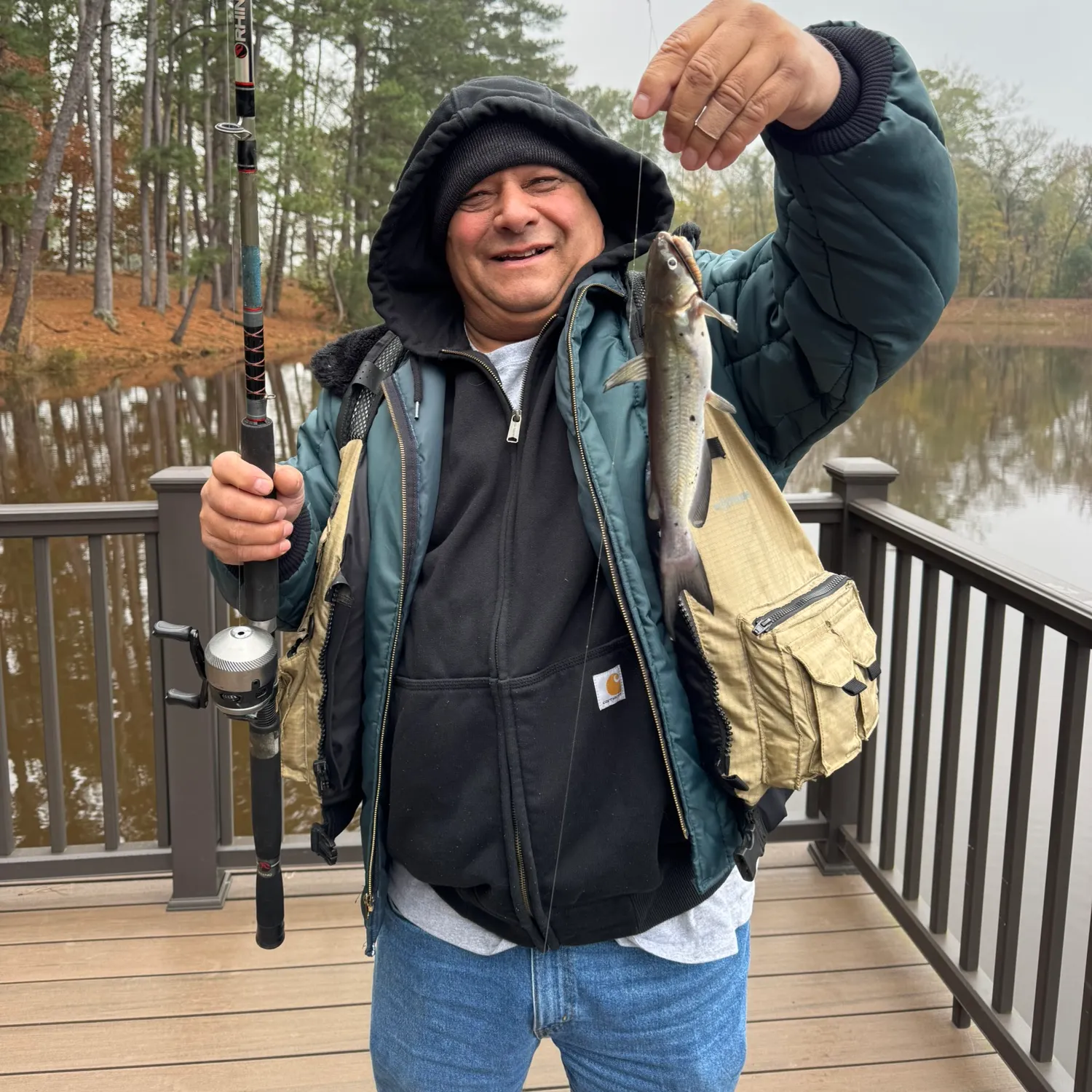 recently logged catches