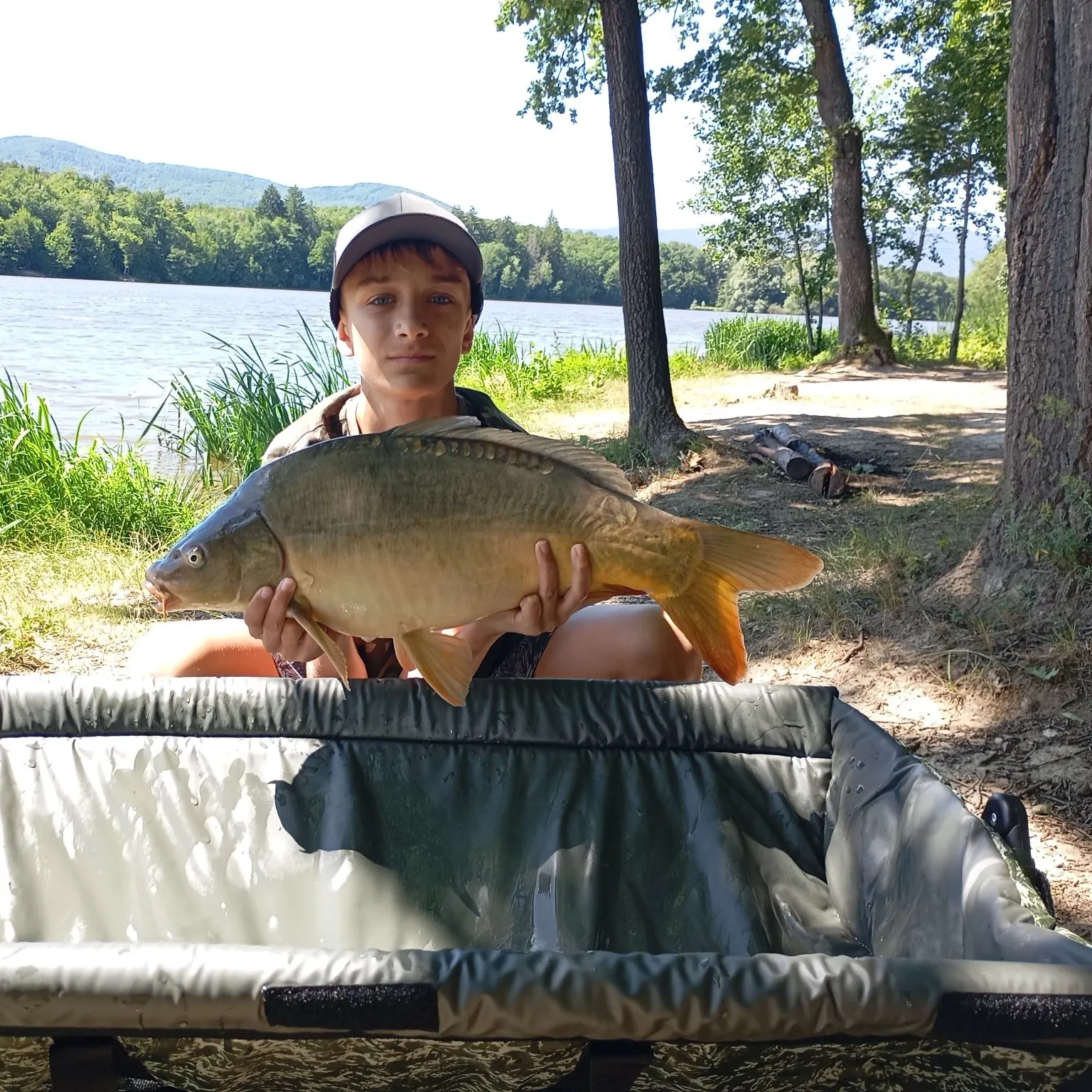 The most recent Leather carp catches on Fishbrain
