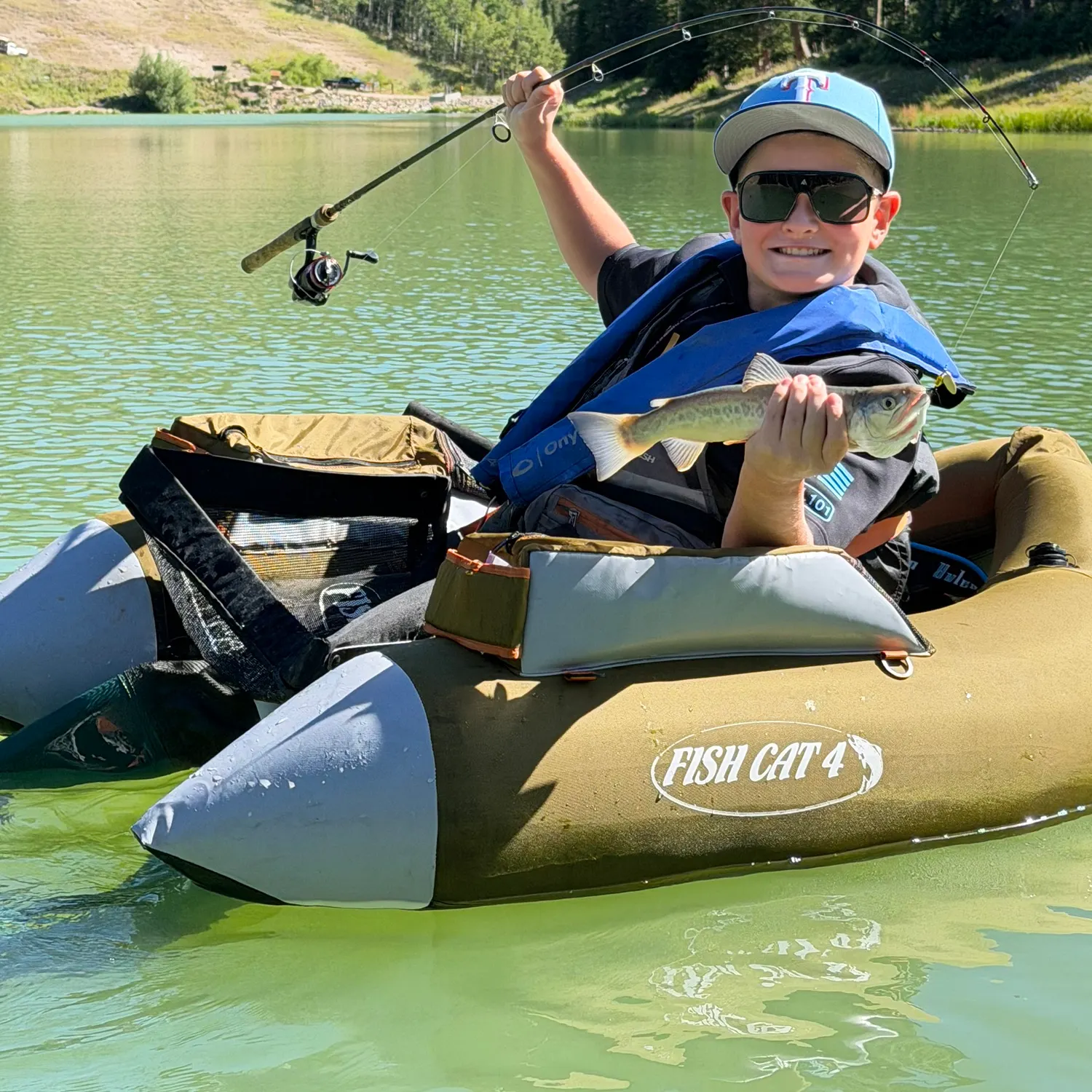 Tiger trout caught on Fishbrain