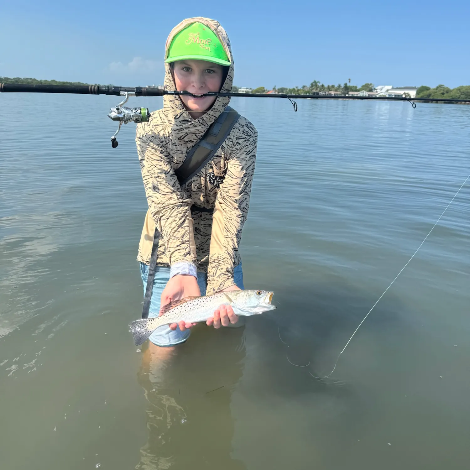 Spotted seatrout caught on Fishbrain