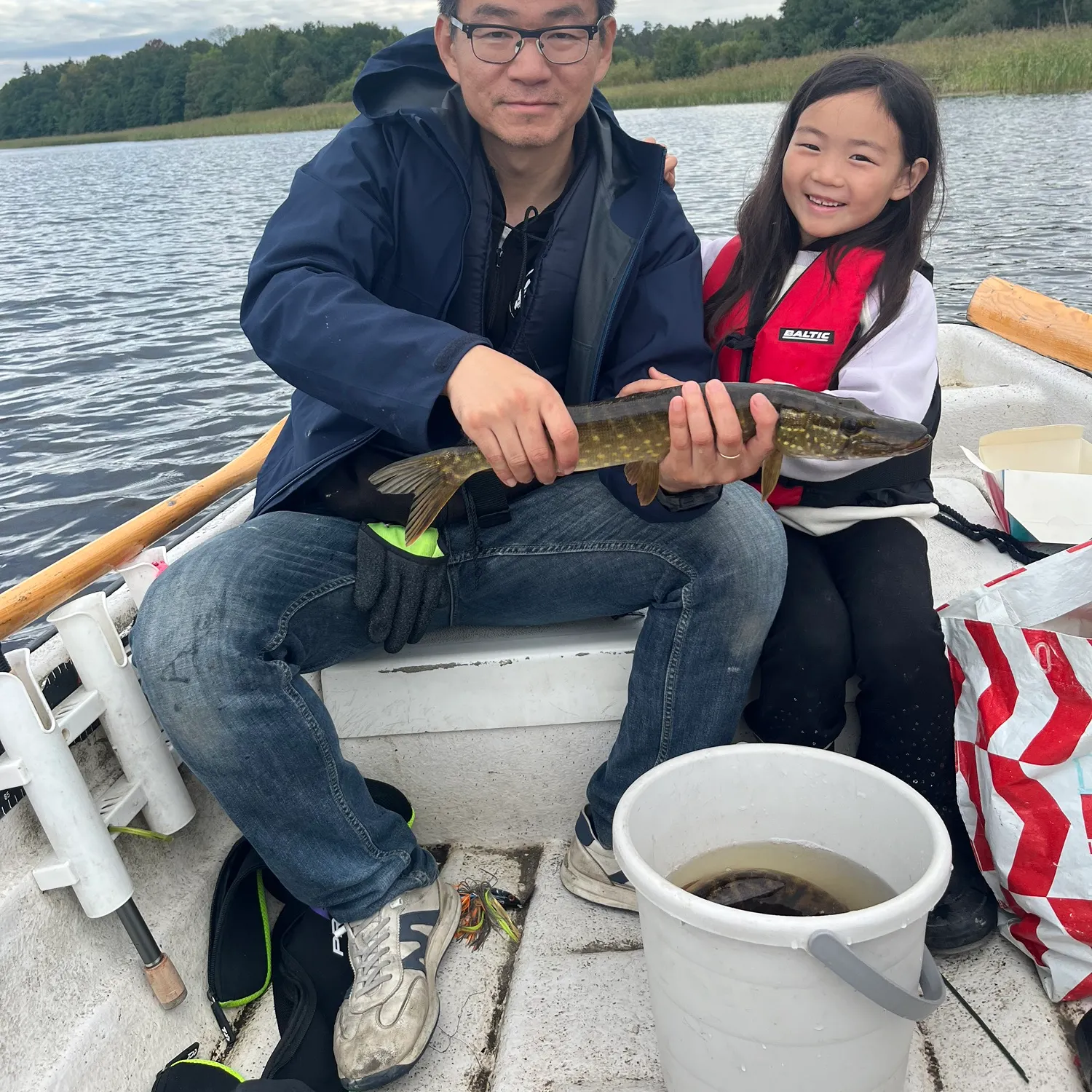 Northern pike caught on Fishbrain